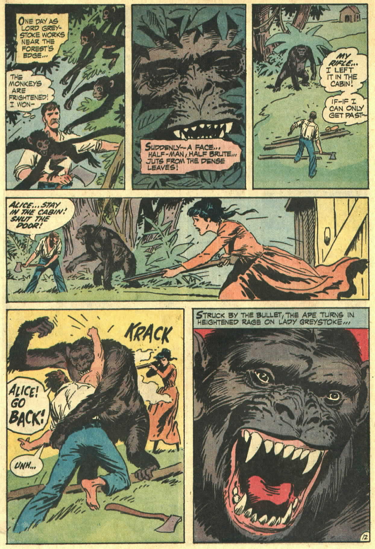 Read online Tarzan (1972) comic -  Issue #207 - 13