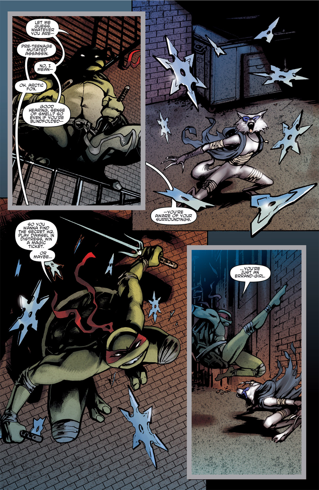 Read online Teenage Mutant Ninja Turtles Micro-Series comic -  Issue #1 - 22