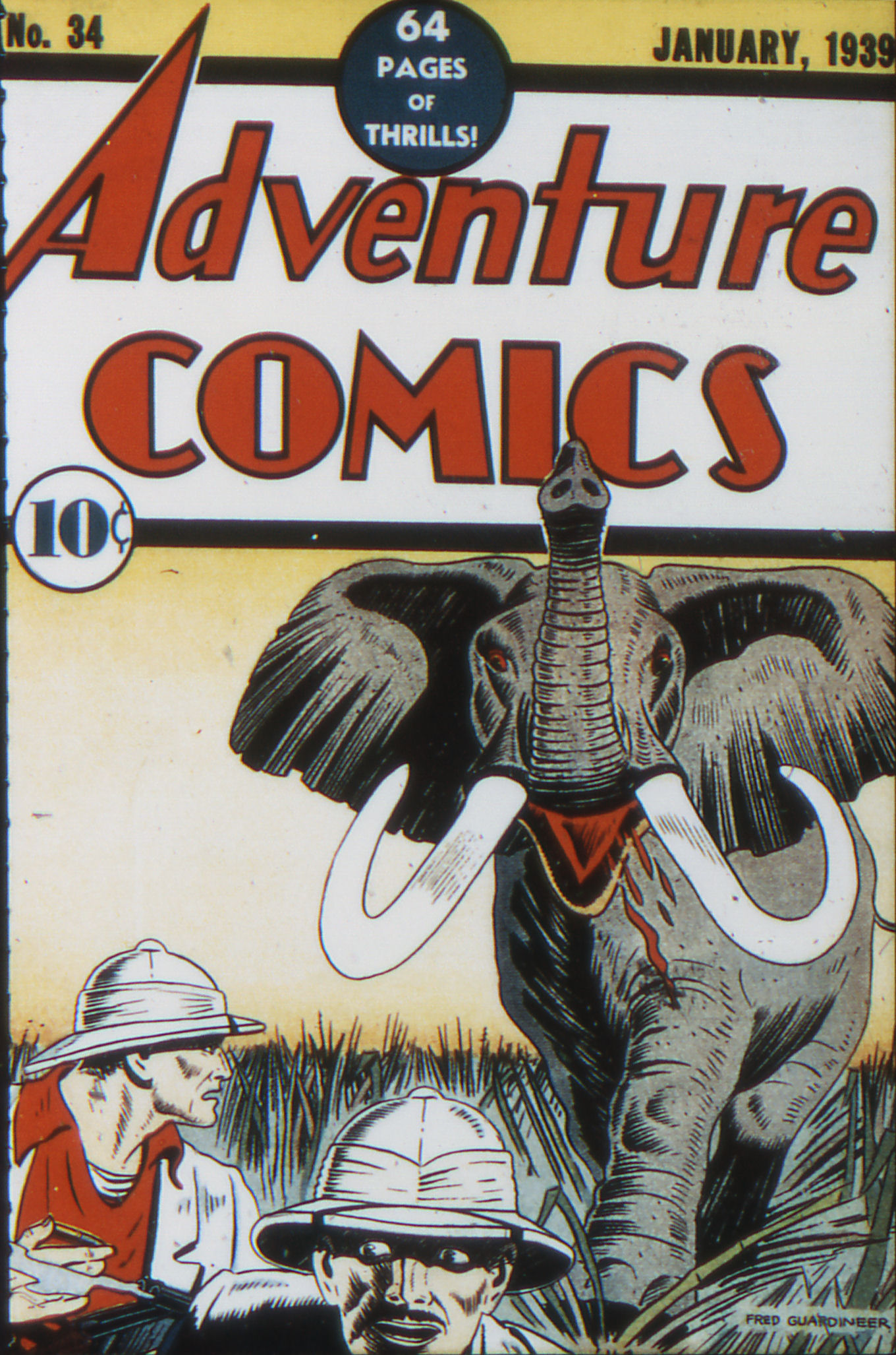 Read online Adventure Comics (1938) comic -  Issue #34 - 1