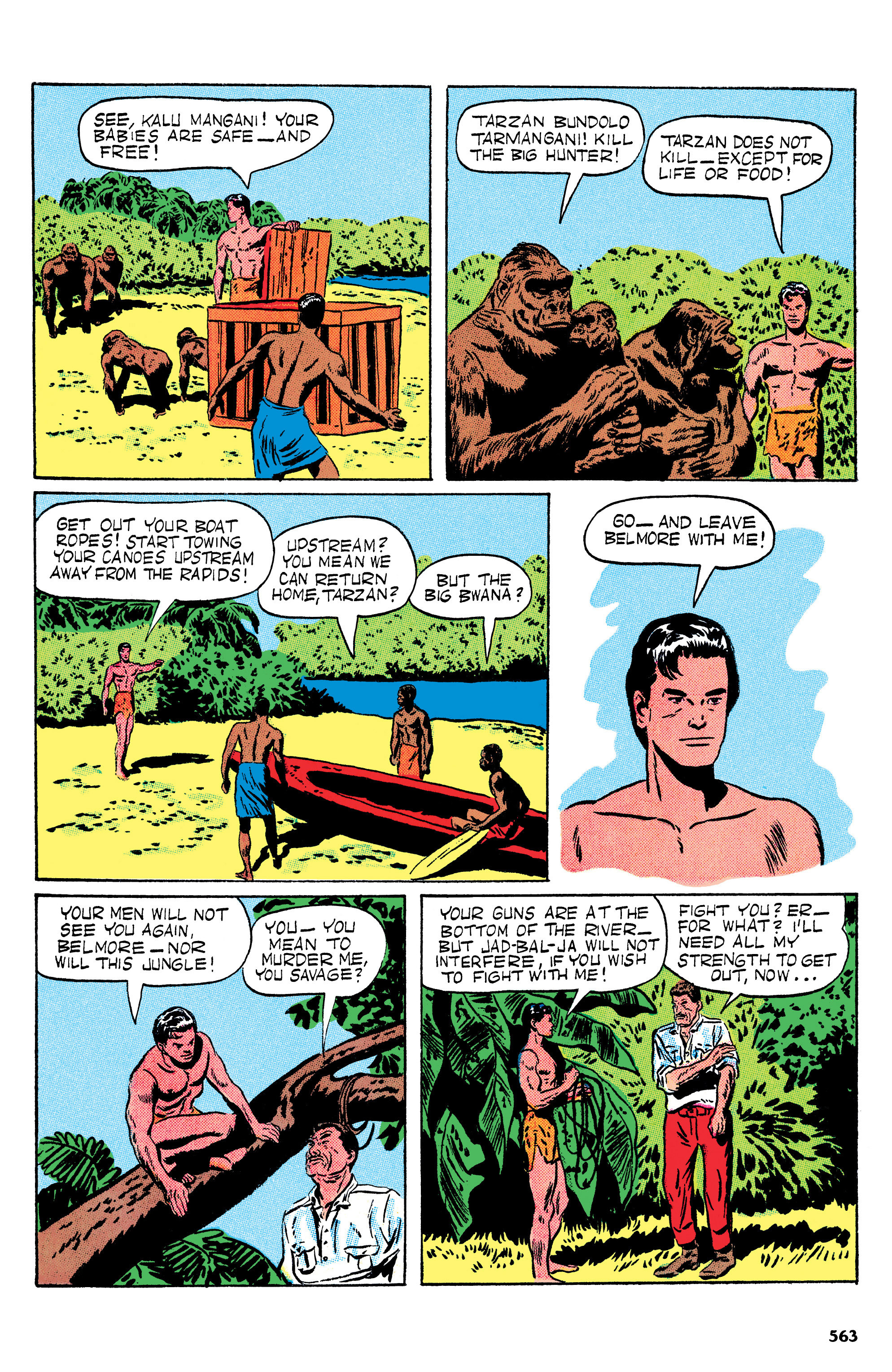 Read online Edgar Rice Burroughs Tarzan: The Jesse Marsh Years Omnibus comic -  Issue # TPB (Part 6) - 65