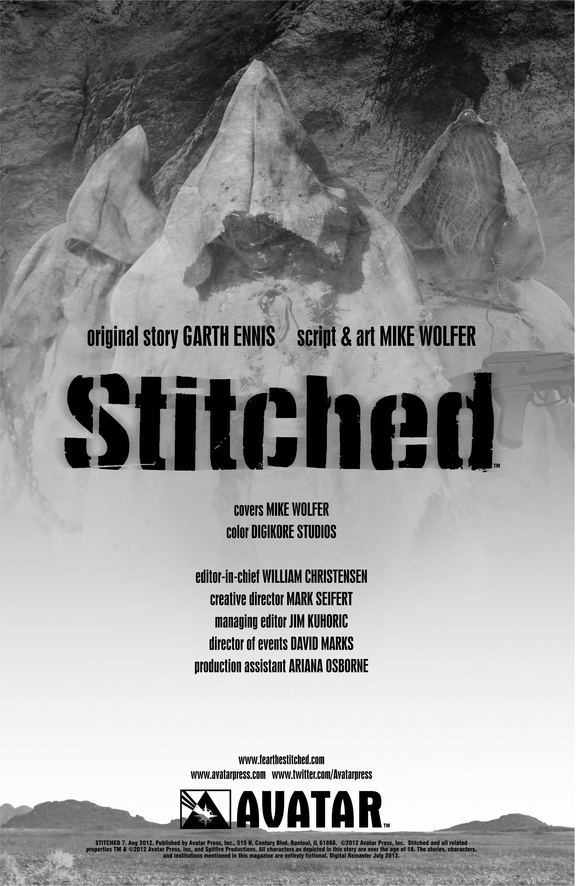 Read online Stitched comic -  Issue #7 - 2