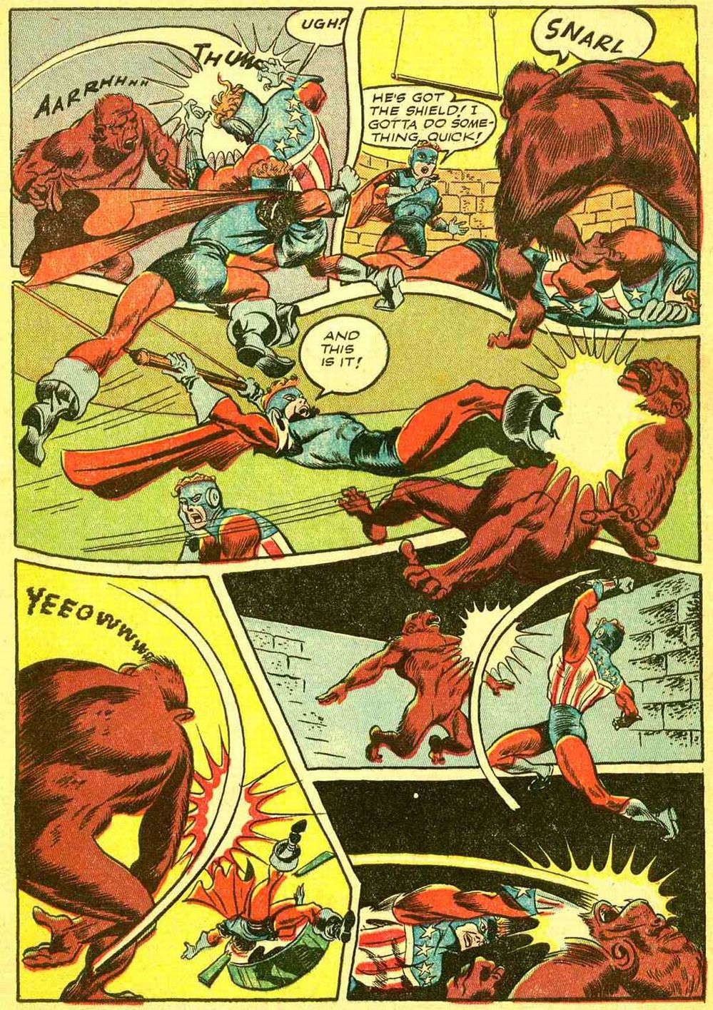 Read online Pep Comics comic -  Issue #45 - 7