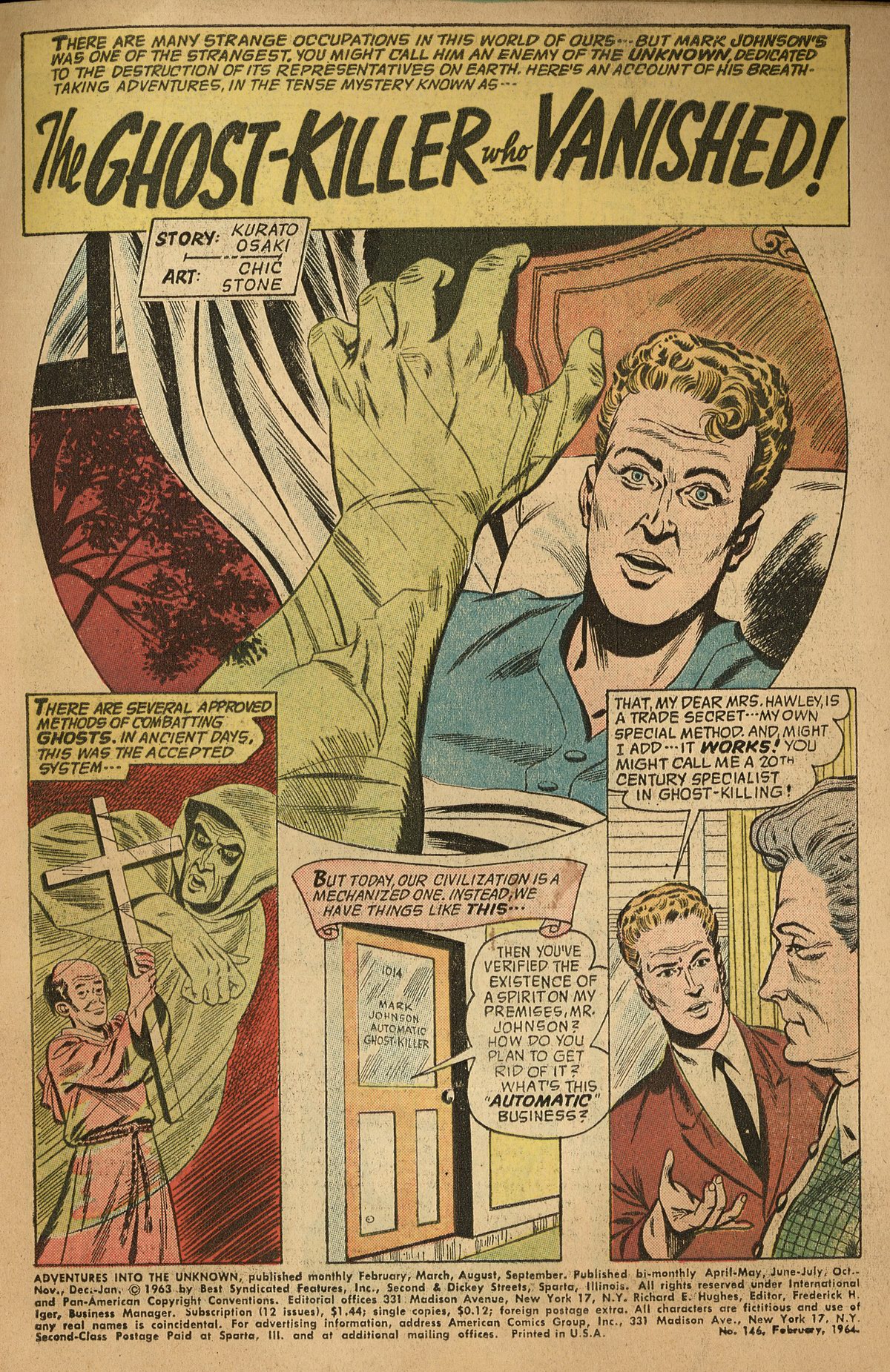 Read online Adventures Into The Unknown comic -  Issue #146 - 3