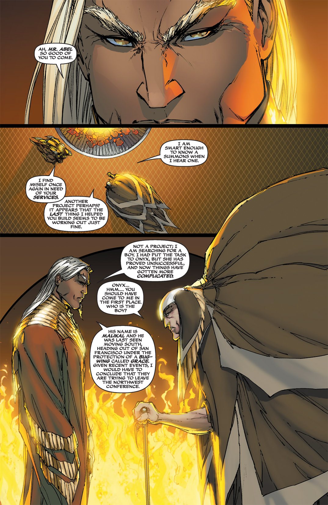 Read online Michael Turner's Soulfire (2003) comic -  Issue #3 - 8