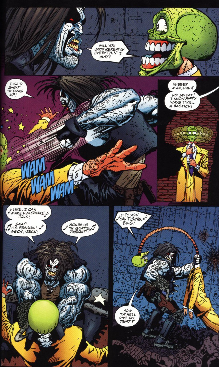 Read online Lobo/Mask comic -  Issue #1 - 27