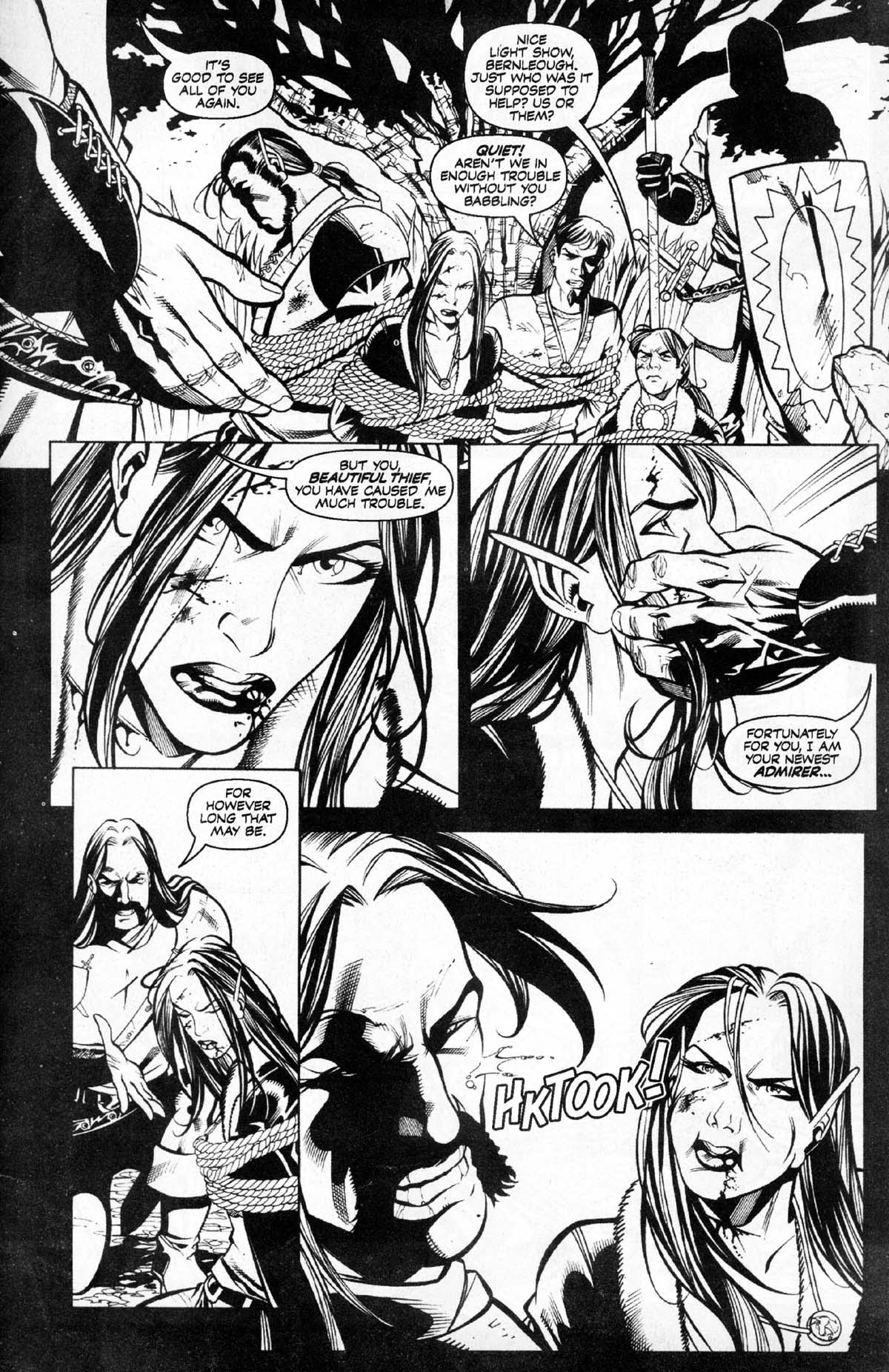Read online Dungeons & Dragons: Black & White comic -  Issue #4 - 18