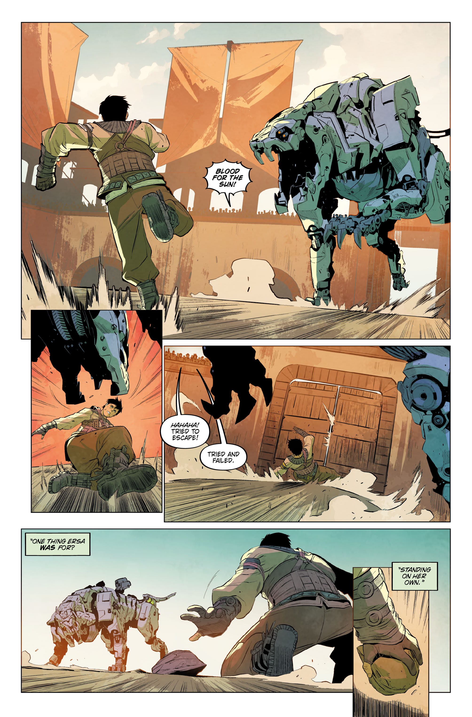 Read online Horizon Zero Dawn (2021) comic -  Issue #1 - 23