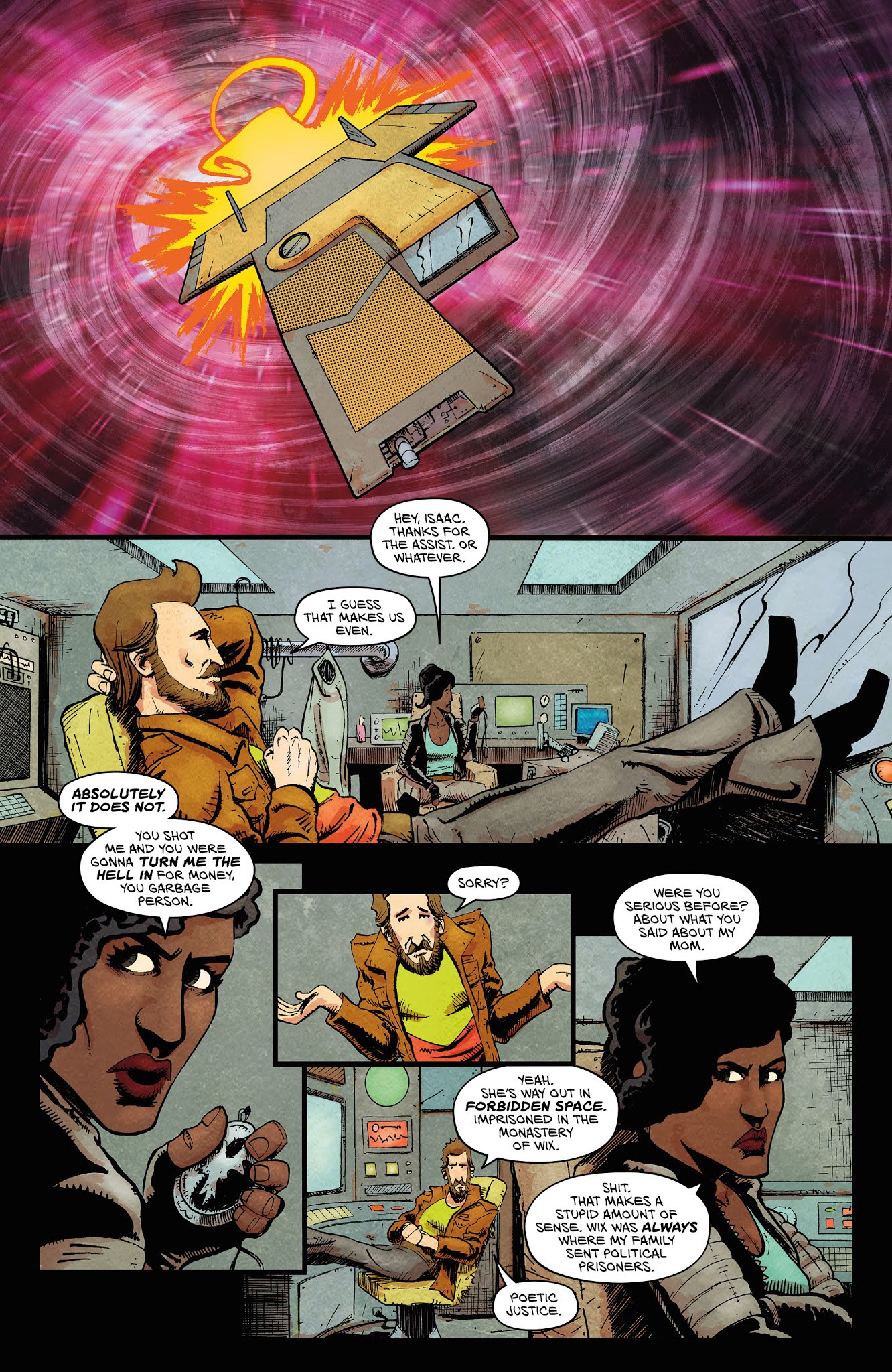 Read online Vagrant Queen comic -  Issue #1 - 24