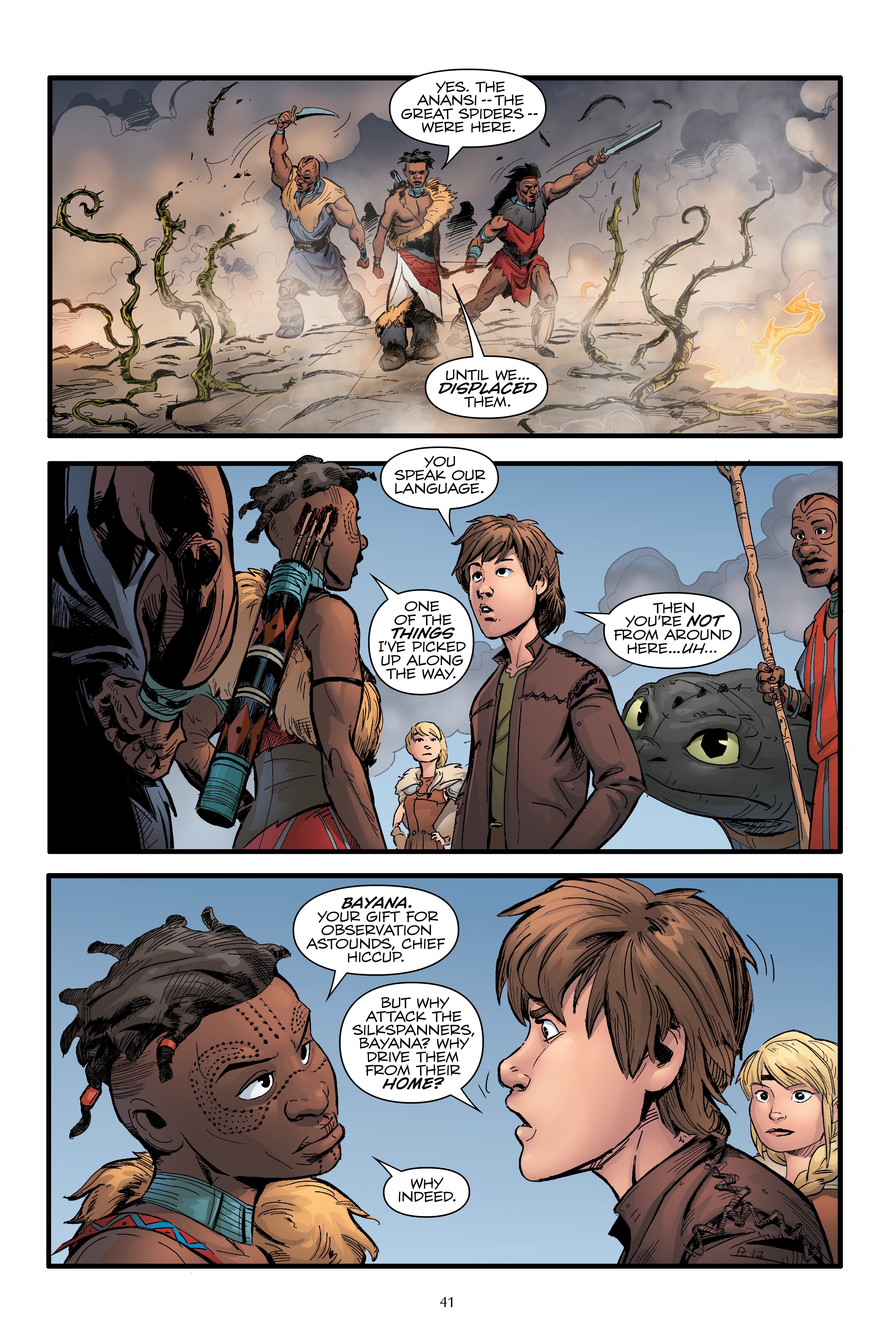 Read online How to Train Your Dragon: Dragonvine comic -  Issue # TPB - 41