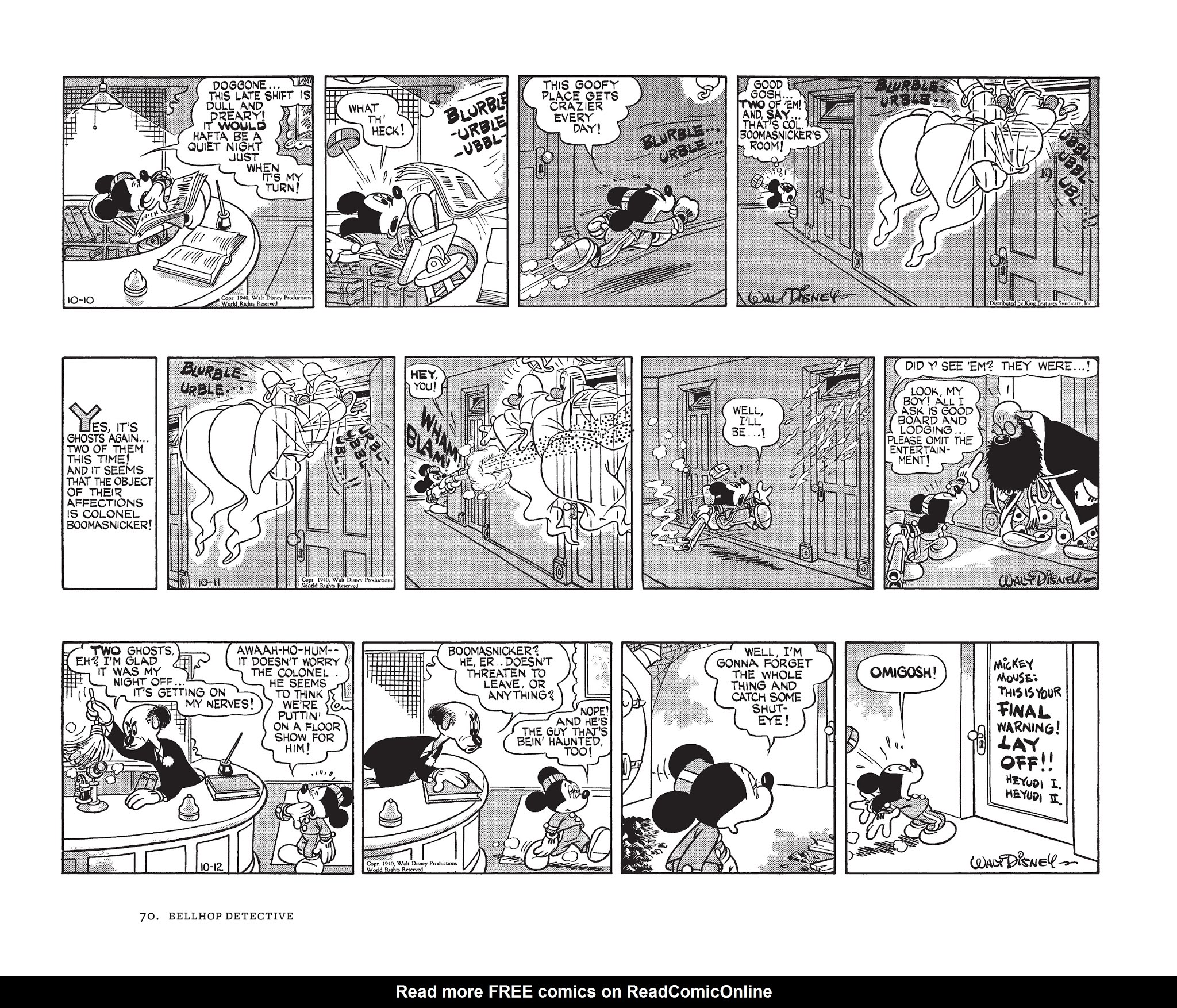 Read online Walt Disney's Mickey Mouse by Floyd Gottfredson comic -  Issue # TPB 6 (Part 1) - 70