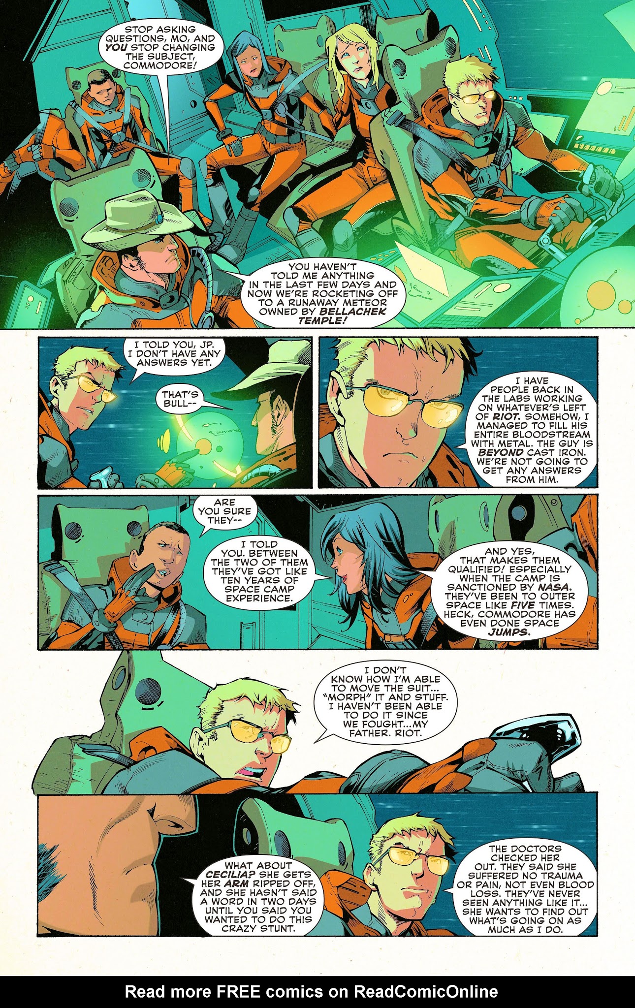Read online The Green Team: Teen Trillionaires comic -  Issue #5 - 3