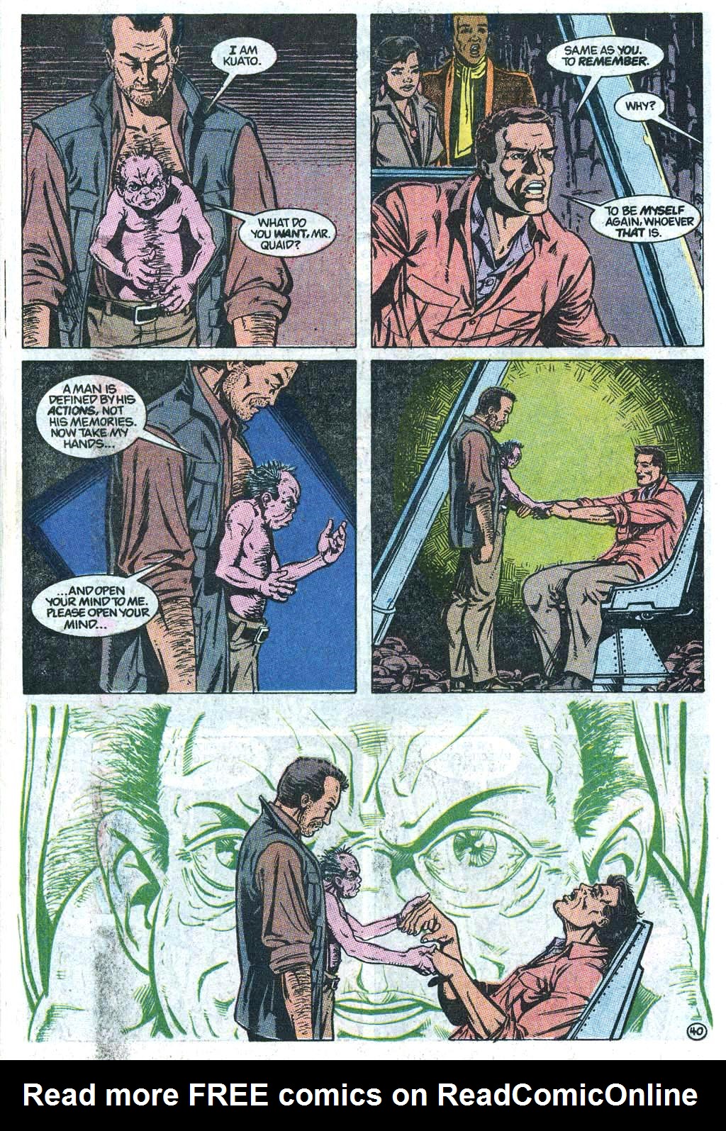 Read online Total Recall (1990) comic -  Issue # Full - 41