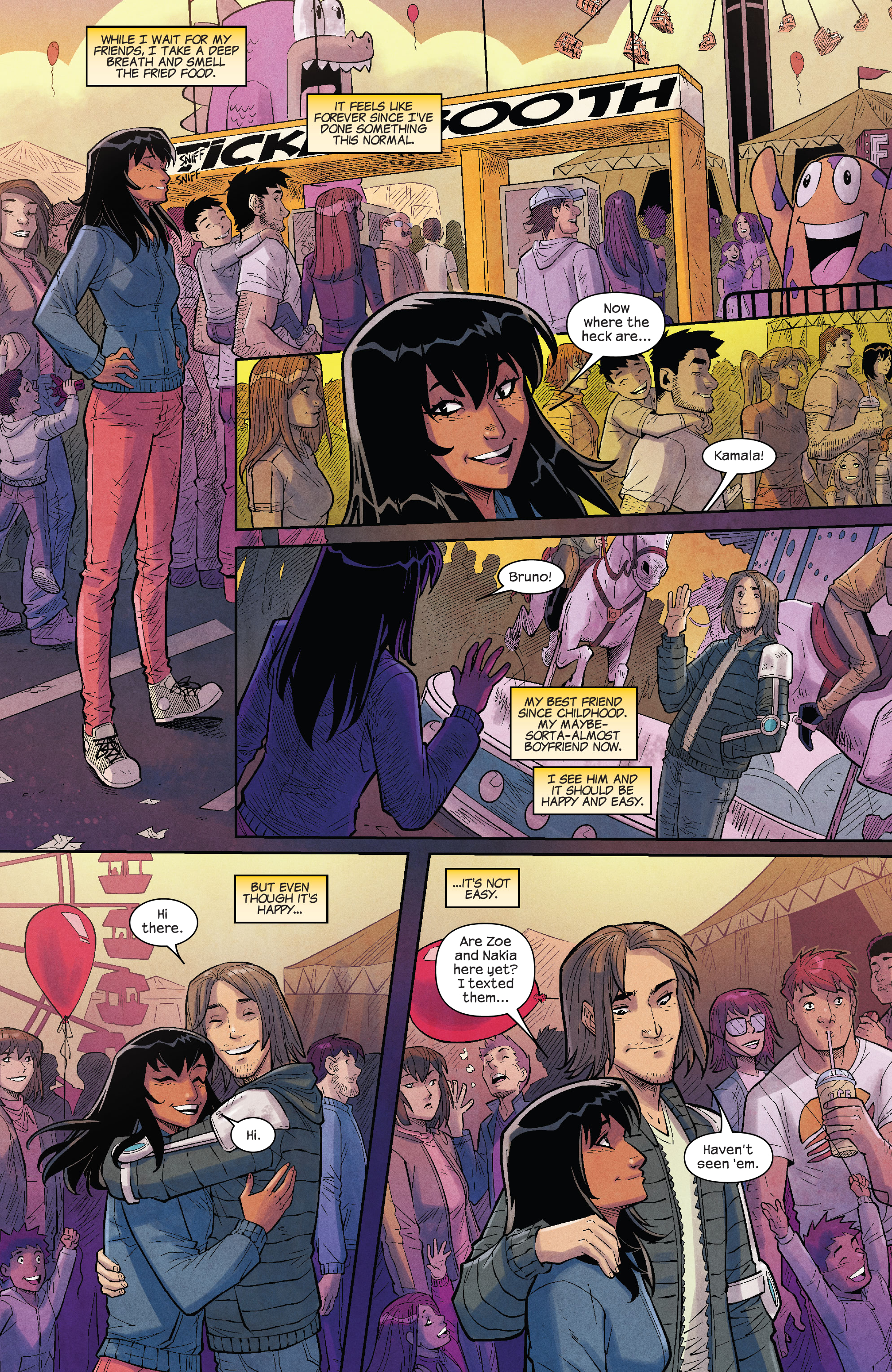 Read online Magnificent Ms. Marvel comic -  Issue #13 - 5