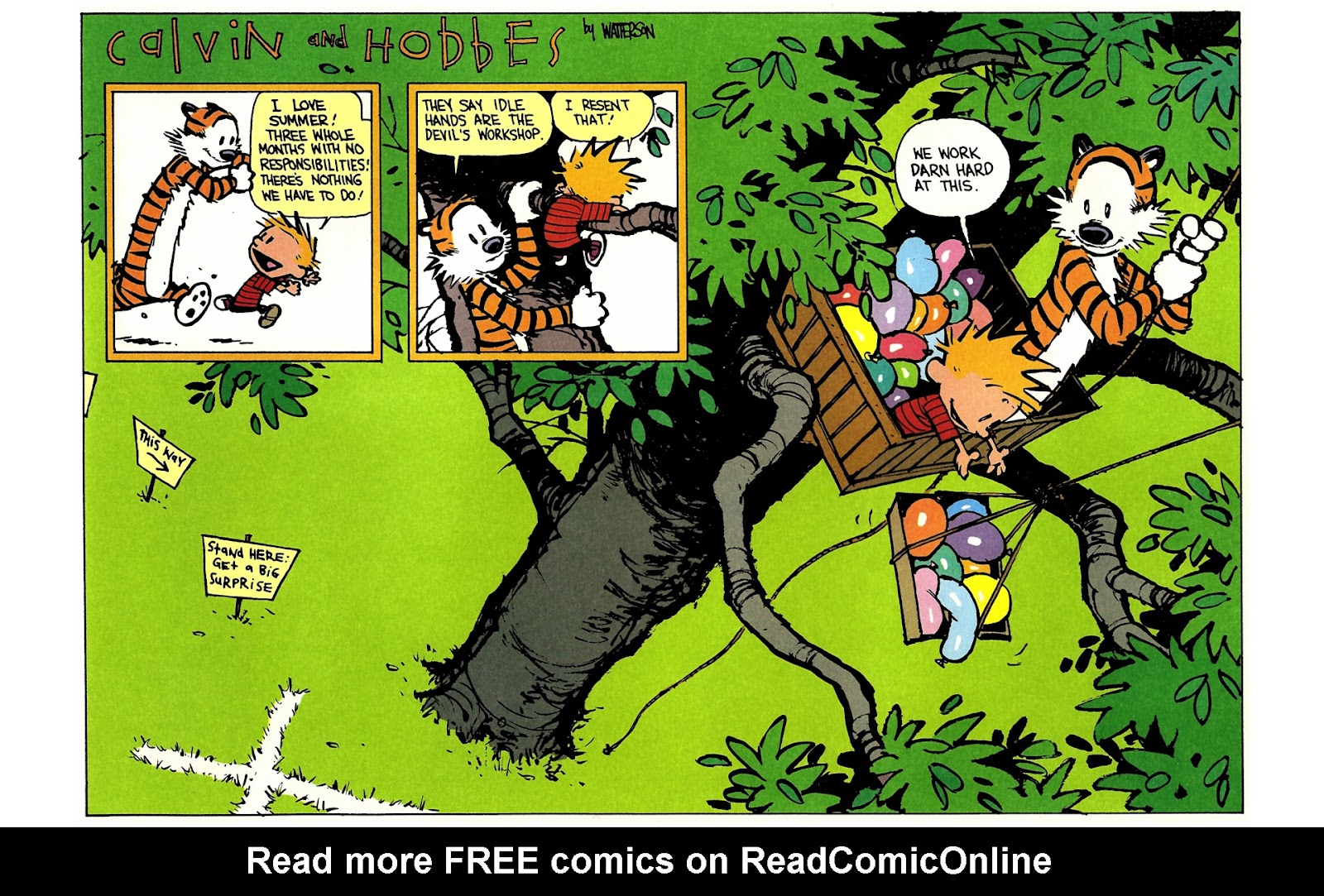 Calvin and Hobbes issue 9 - Page 133