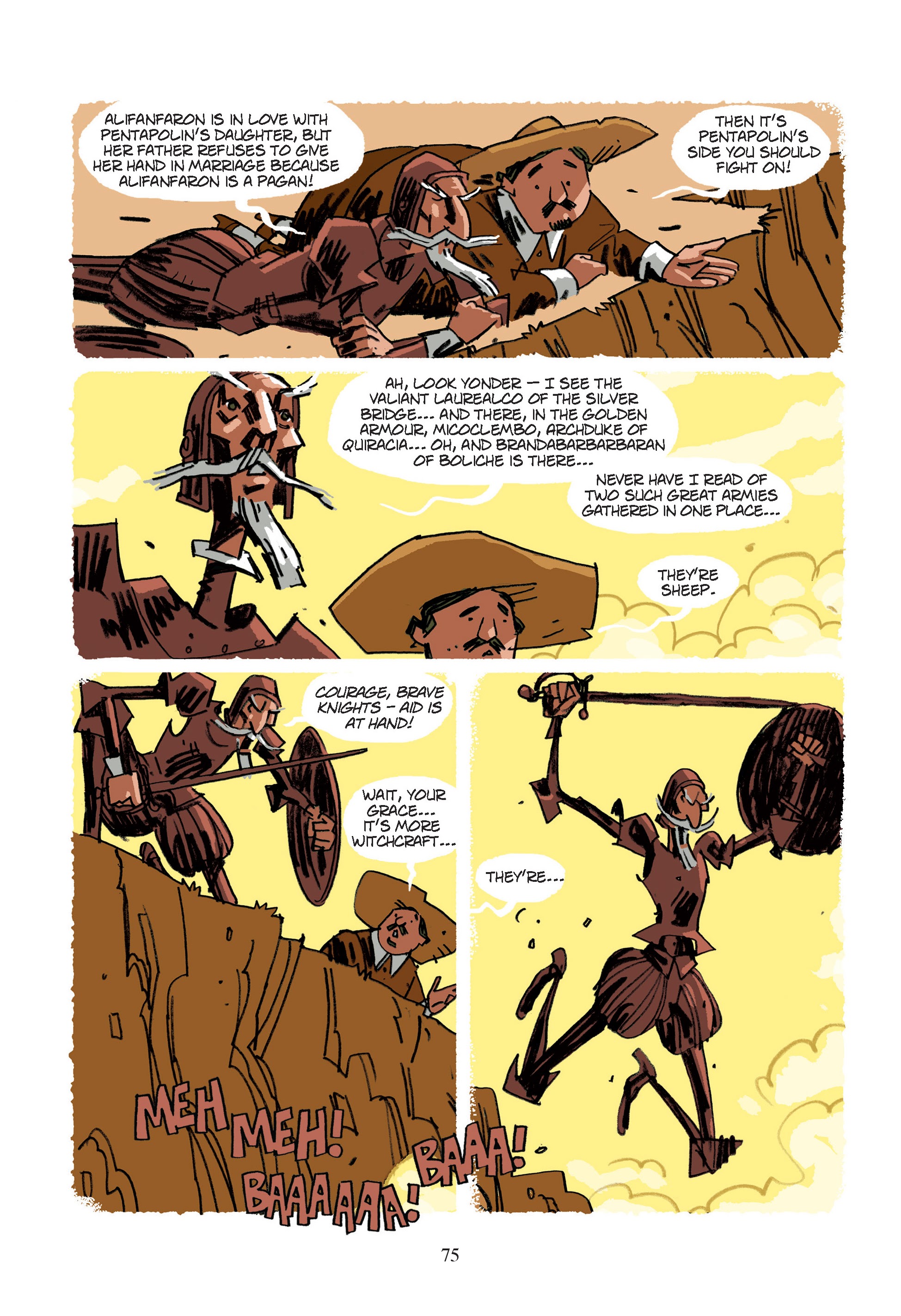Read online The Complete Don Quixote comic -  Issue # TPB (Part 1) - 74