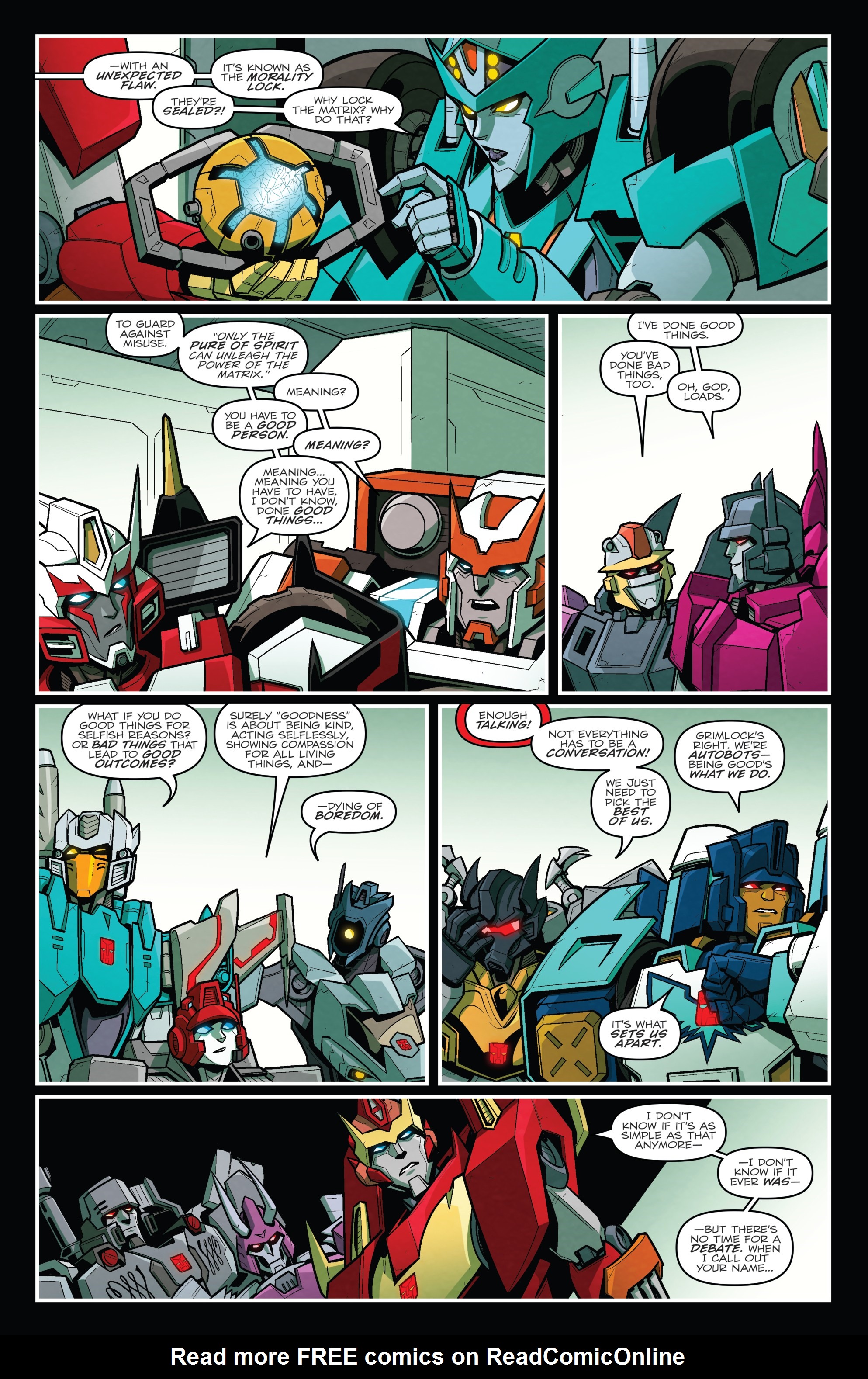 Read online The Transformers: Lost Light comic -  Issue #24 - 10