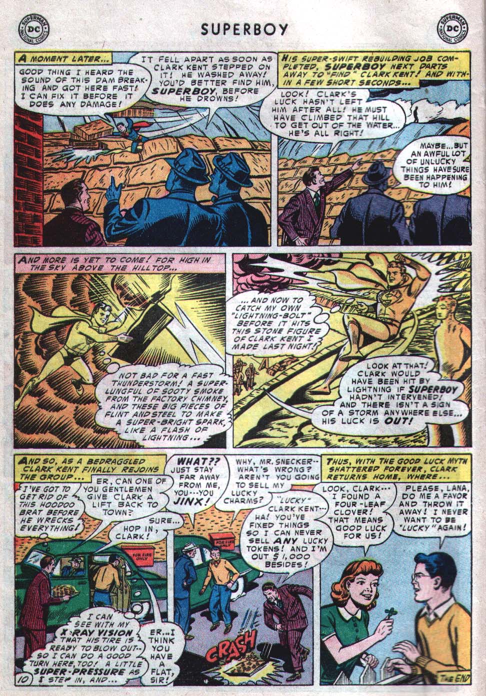 Read online Superboy (1949) comic -  Issue #28 - 11