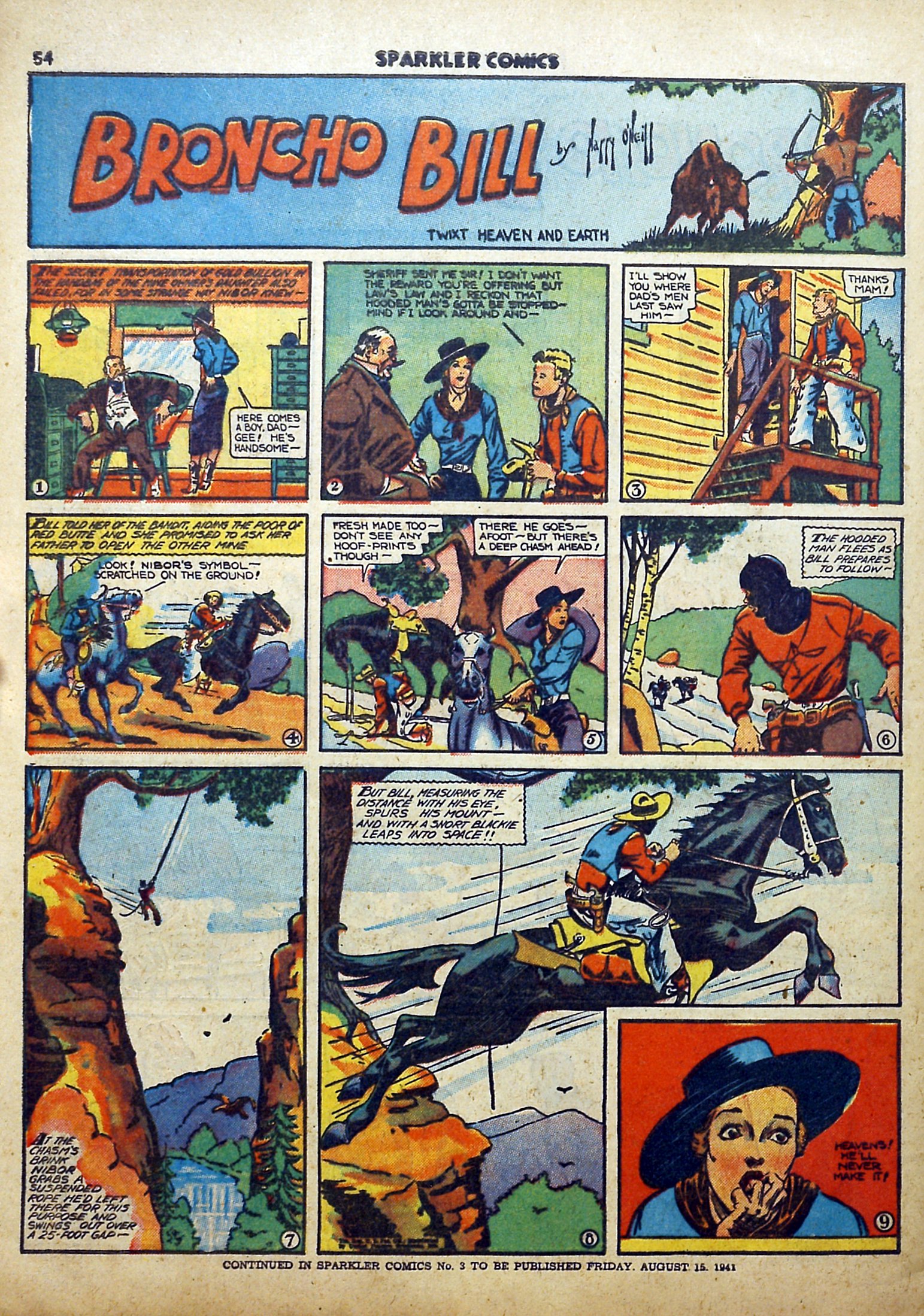 Read online Sparkler Comics comic -  Issue #2 - 50