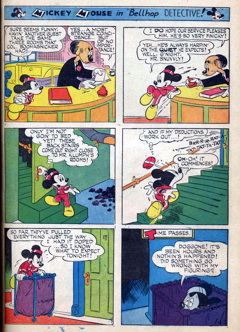 Read online Walt Disney's Comics and Stories comic -  Issue #34 - 45