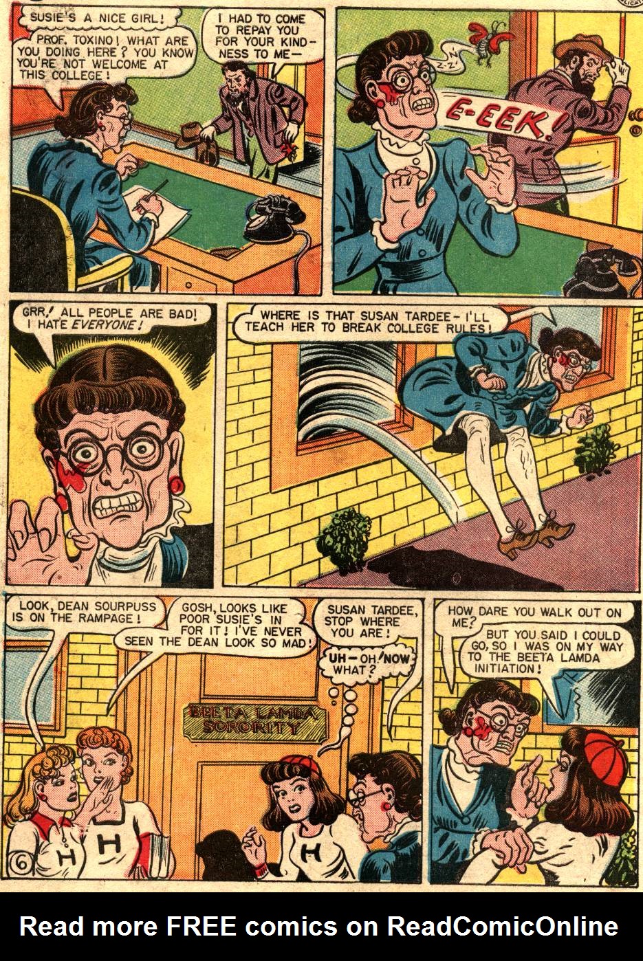 Read online Sensation (Mystery) Comics comic -  Issue #52 - 8