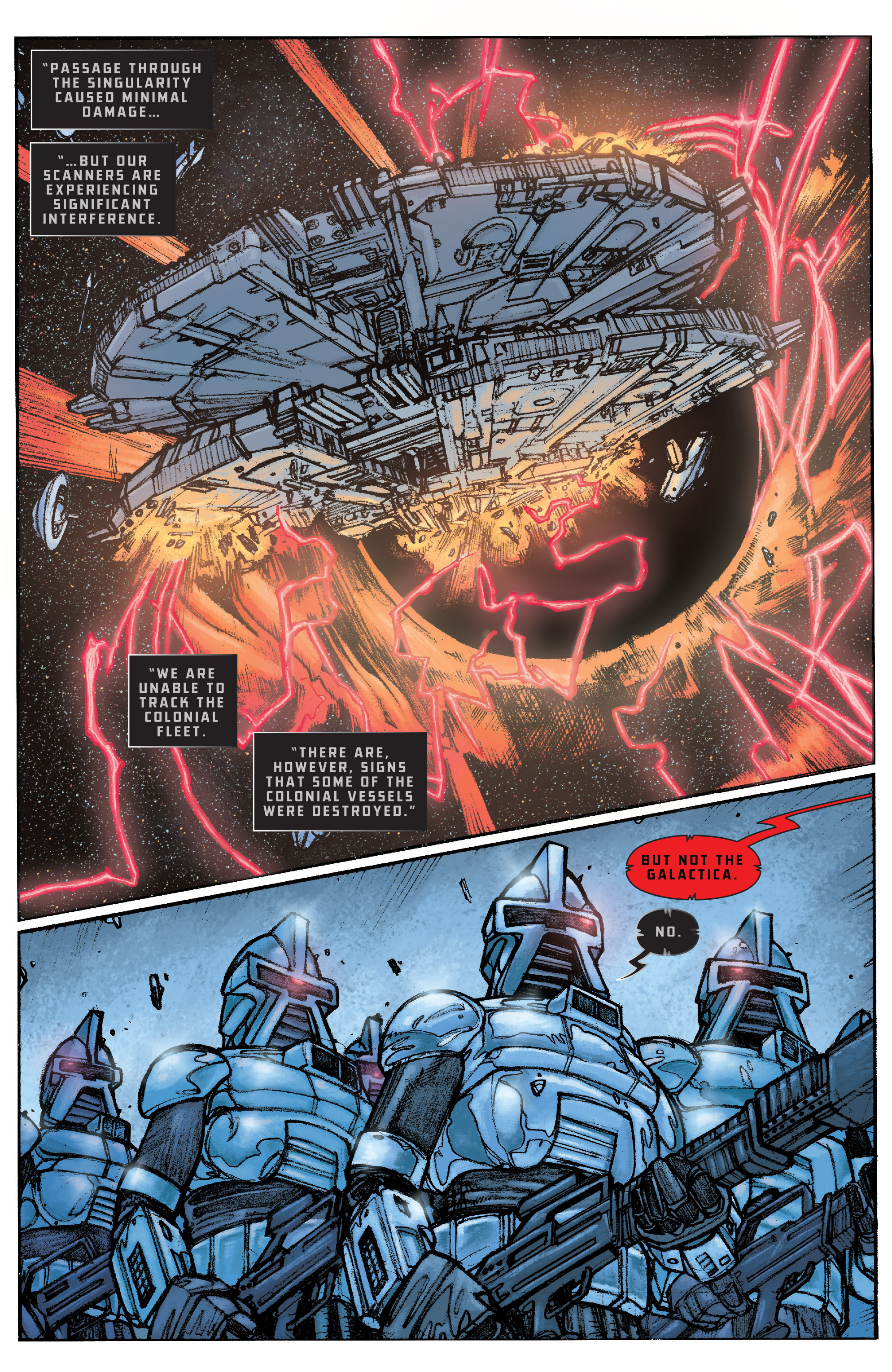 Read online Classic Battlestar Galactica (2016) comic -  Issue #1 - 21