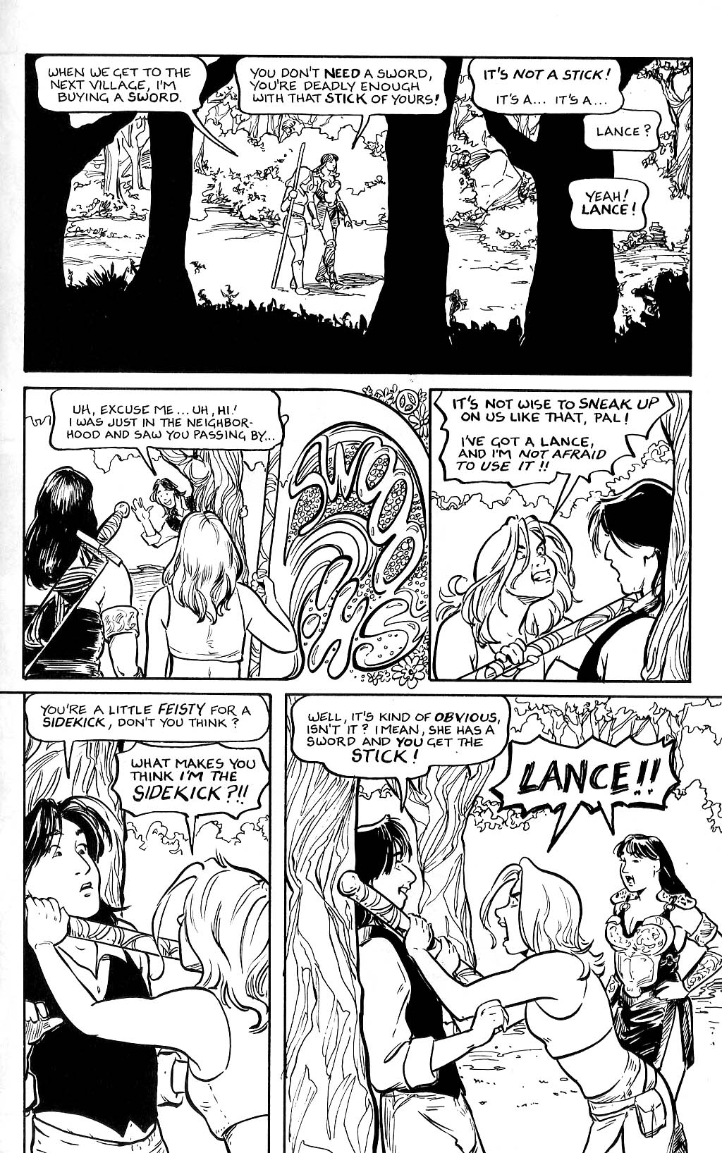 Read online Strangers in Paradise comic -  Issue #16 - 17