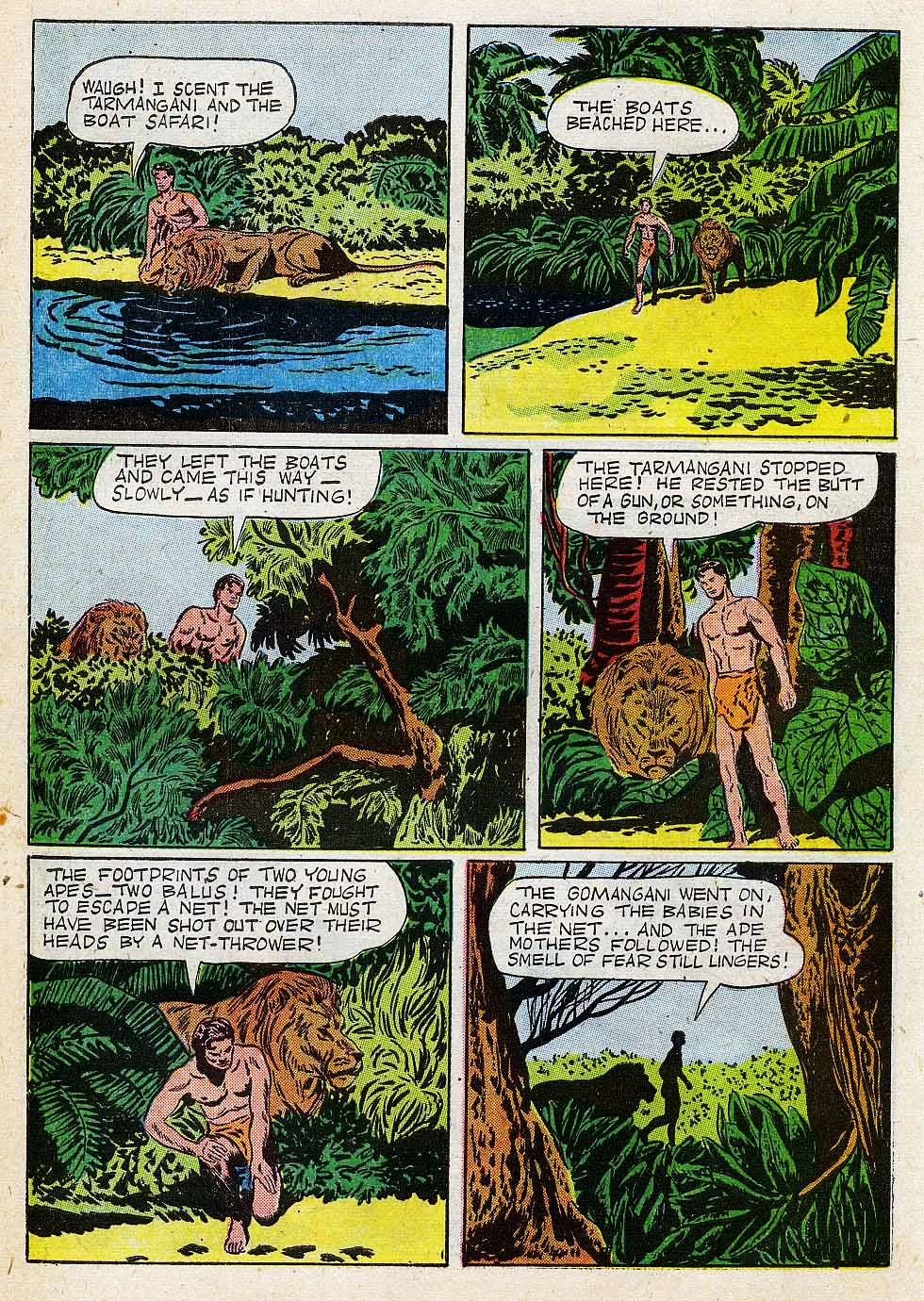 Read online Tarzan (1948) comic -  Issue #13 - 35