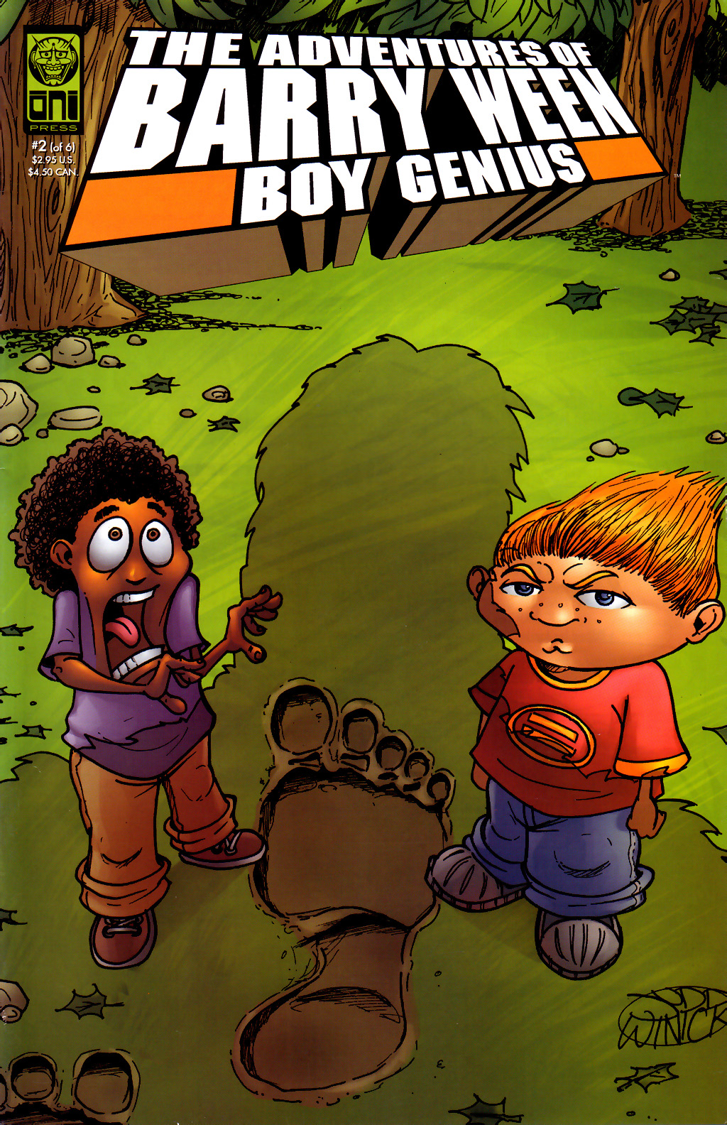 Read online The Adventures of Barry Ween, Boy Genius 3: Monkey Tales comic -  Issue #2 - 1