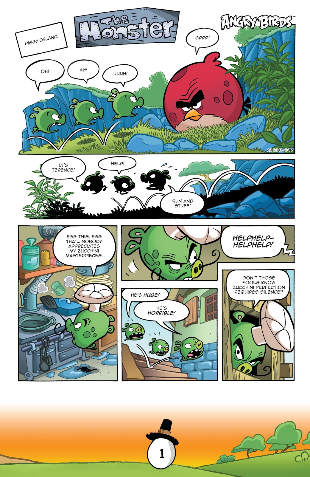 Angry Birds Comics (2016) issue 11 - Page 3