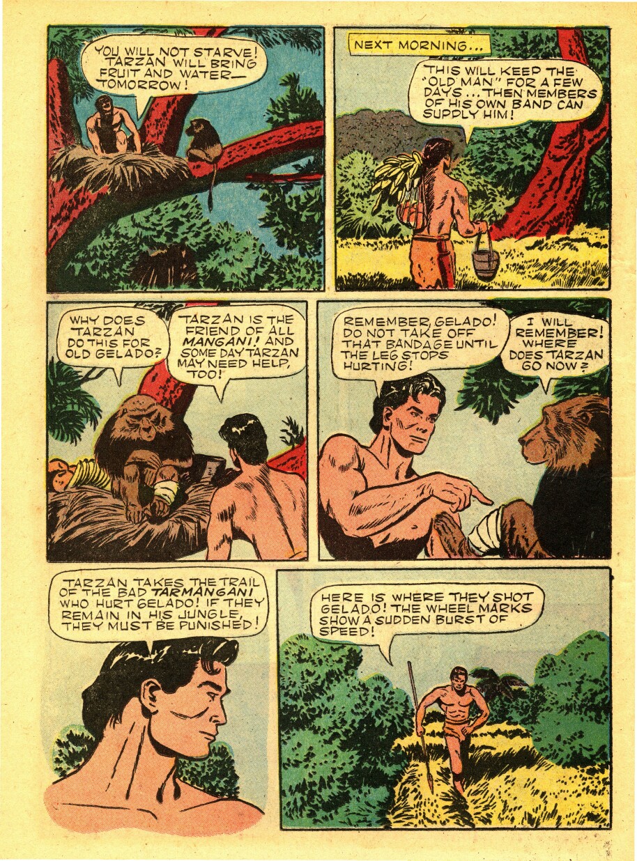 Read online Tarzan (1948) comic -  Issue #37 - 30