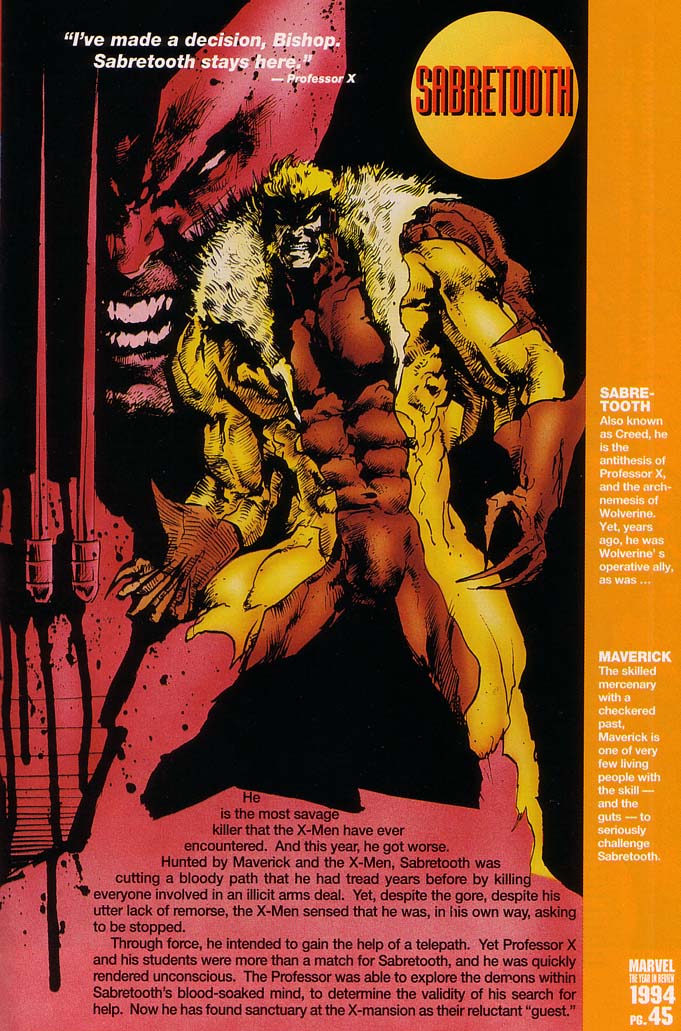 Read online Marvel: The Year-in-Review comic -  Issue #6 - 34