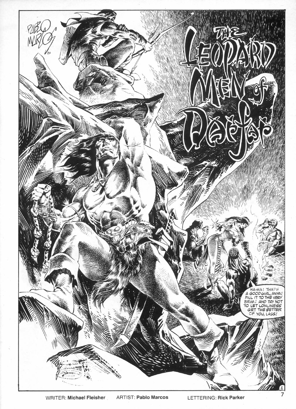 Read online The Savage Sword Of Conan comic -  Issue #97 - 7