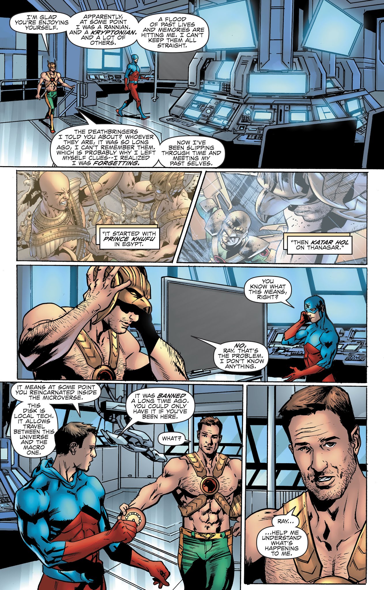 Read online Hawkman (2018) comic -  Issue #5 - 9