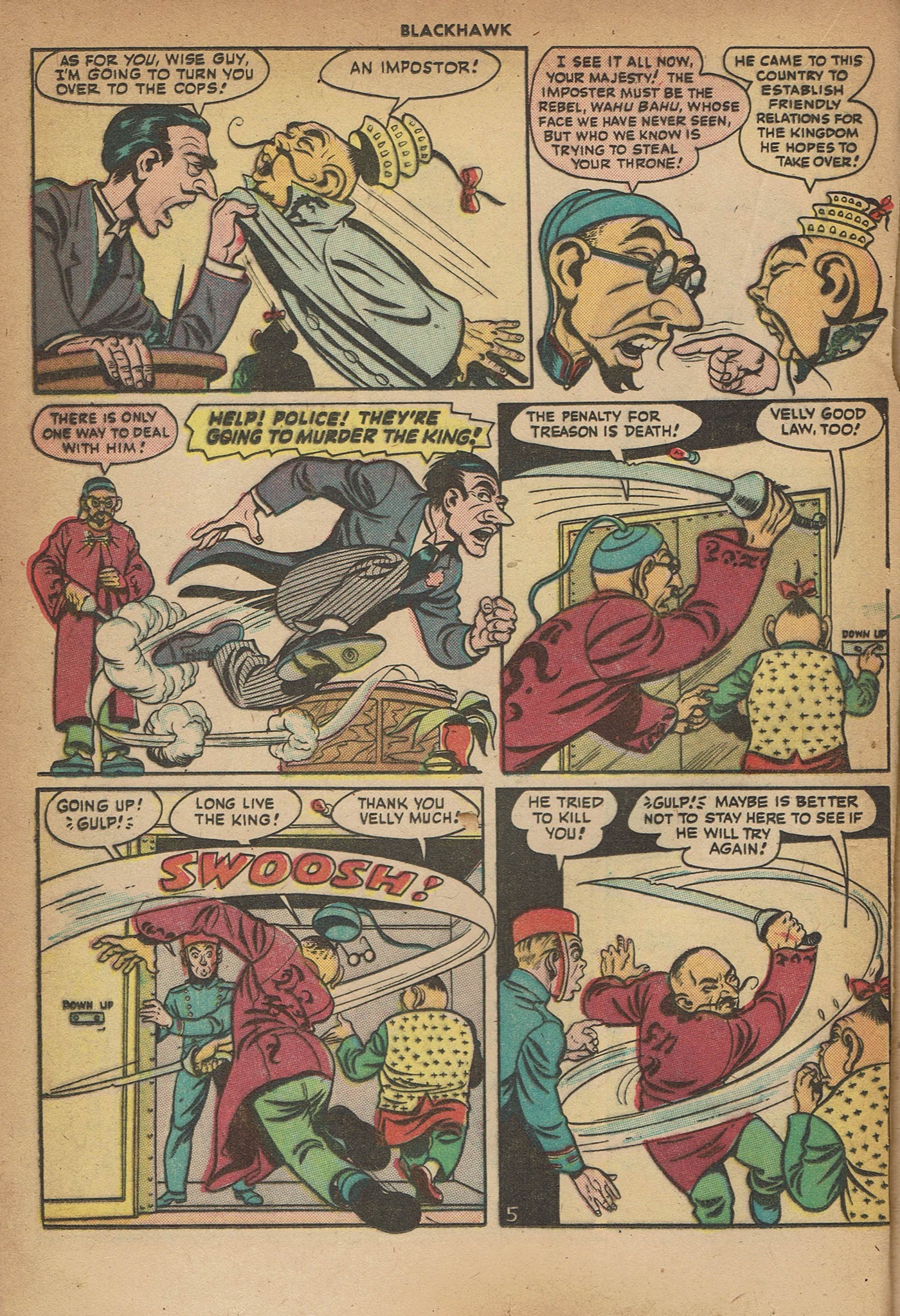 Read online Blackhawk (1957) comic -  Issue #13 - 30