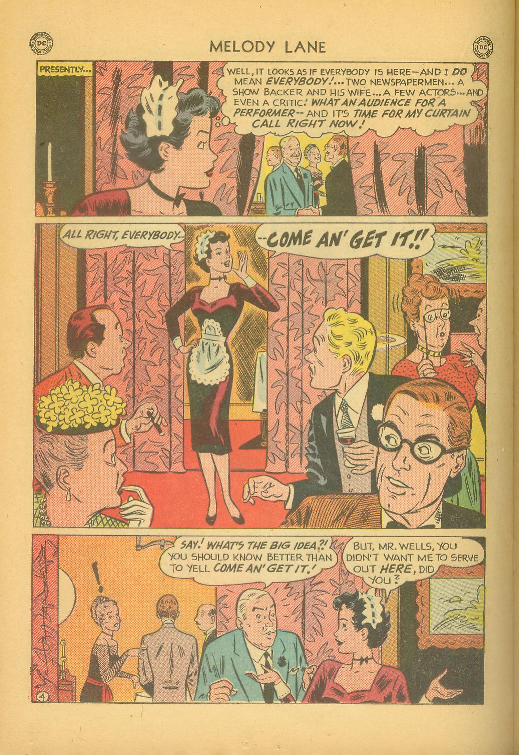 Read online Miss Melody Lane of Broadway comic -  Issue #1 - 32