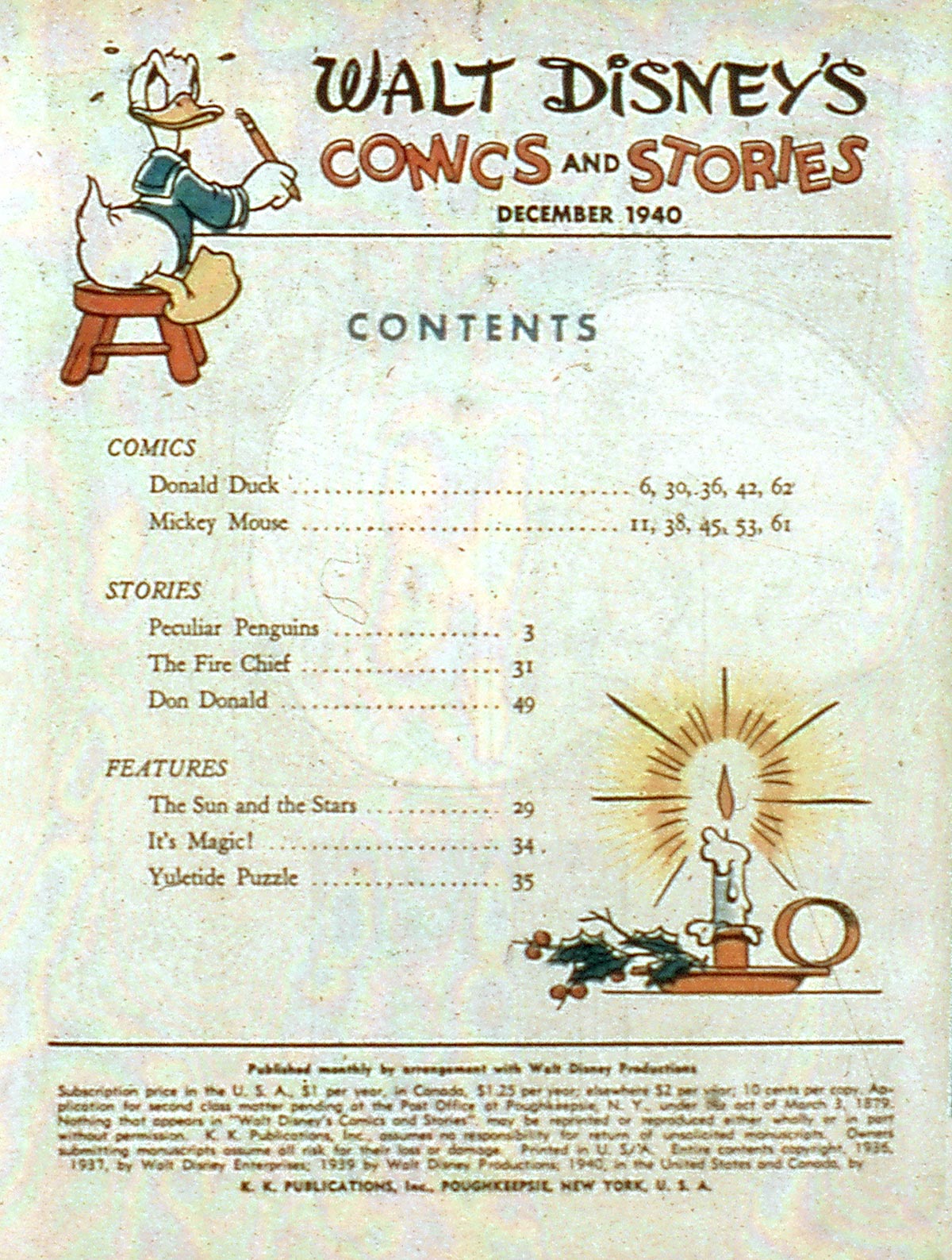 Read online Walt Disney's Comics and Stories comic -  Issue #3 - 3