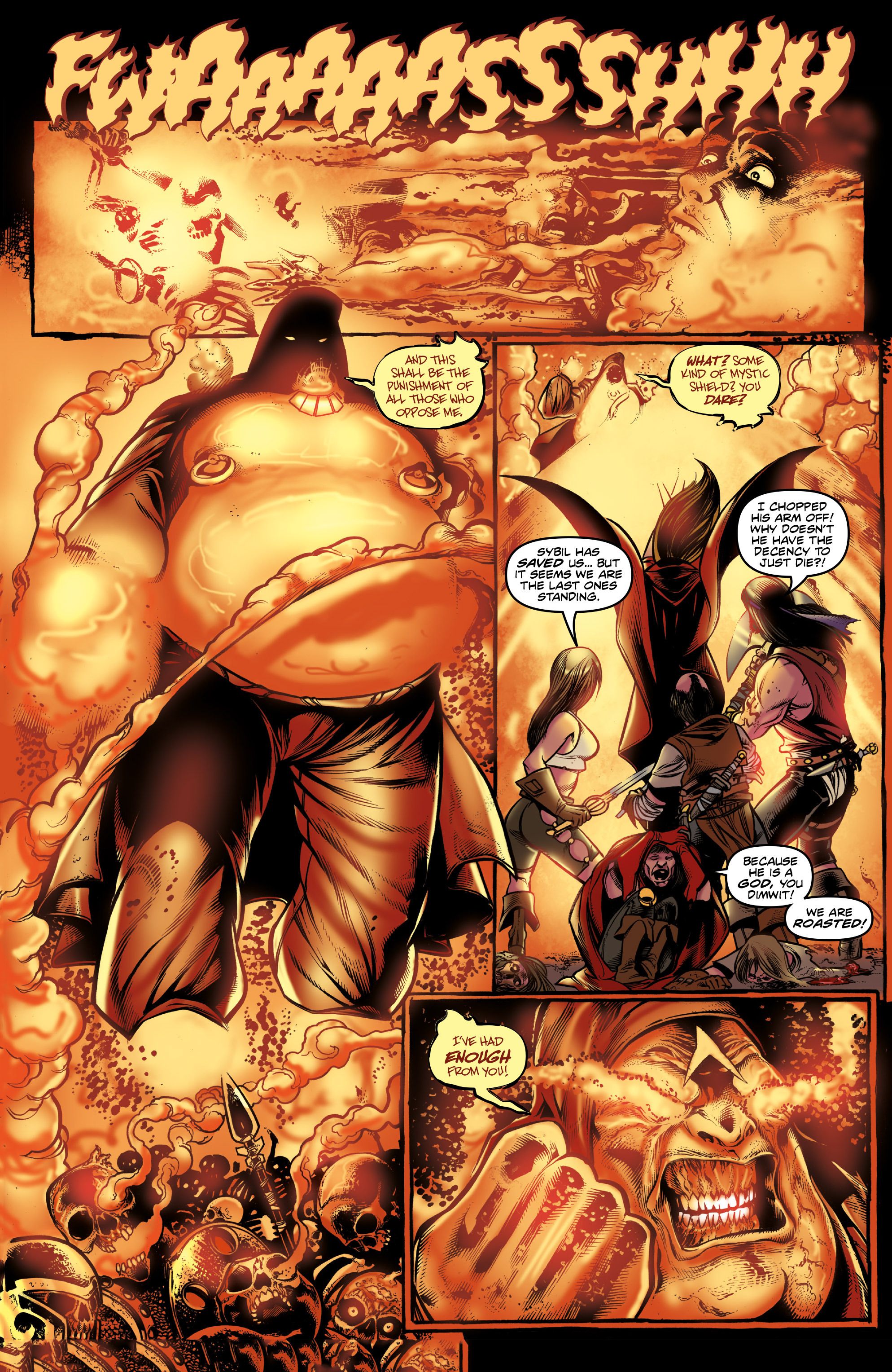 Read online Rogues!: The Burning Heart comic -  Issue #3 - 17