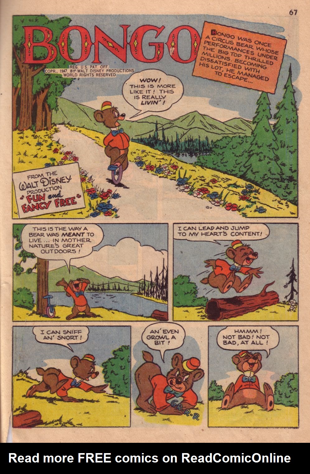 Read online Walt Disney's Silly Symphonies comic -  Issue #4 - 69