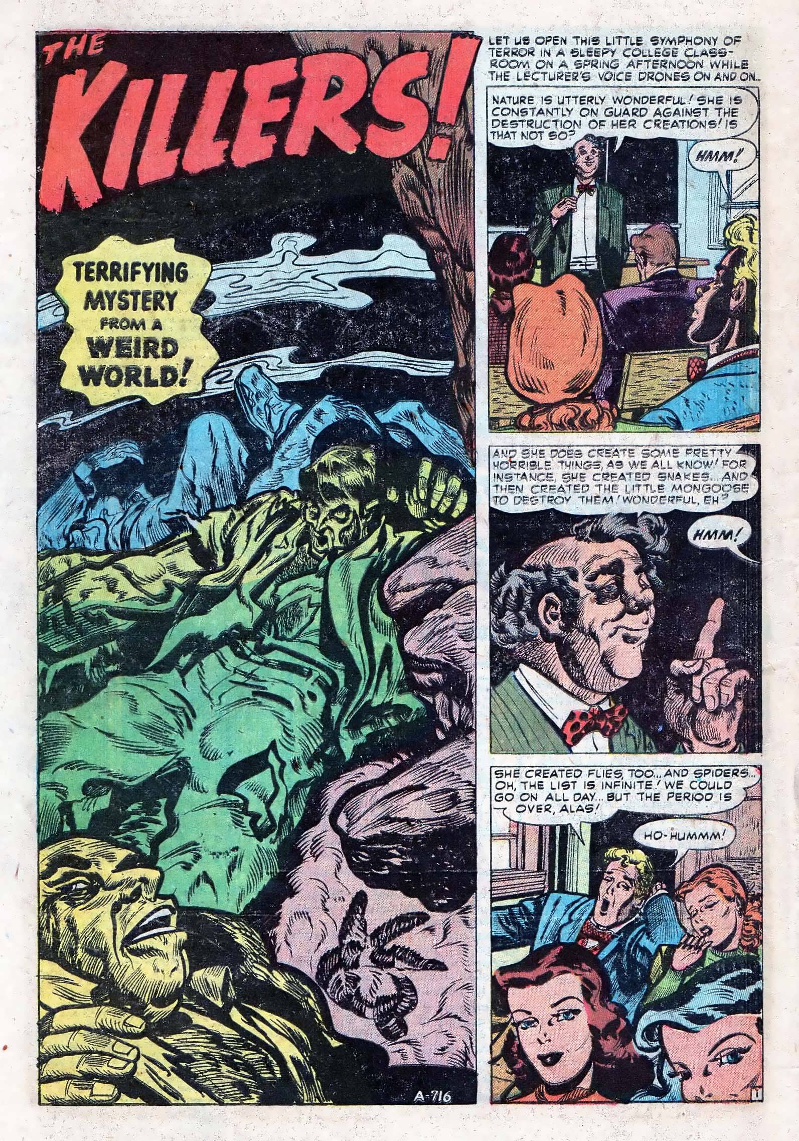 Read online Adventures into Weird Worlds comic -  Issue #10 - 9