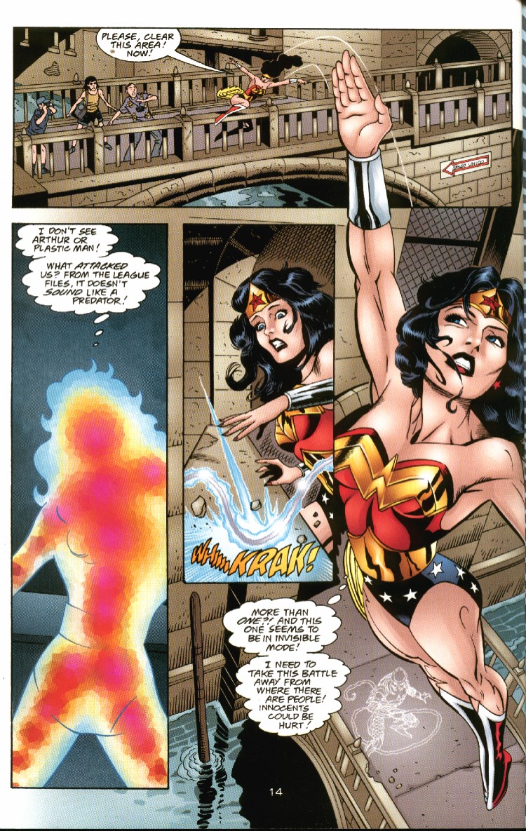 Read online JLA Versus Predator comic -  Issue # Full - 16