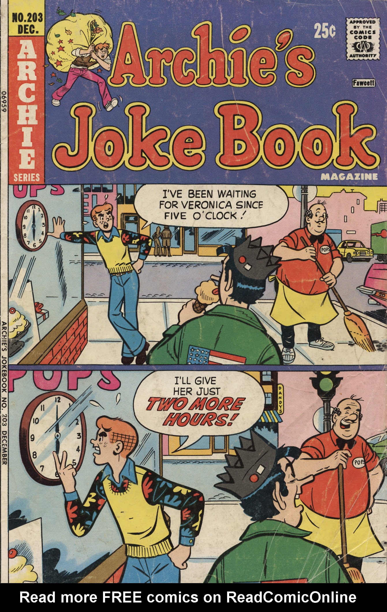 Read online Archie's Joke Book Magazine comic -  Issue #203 - 1