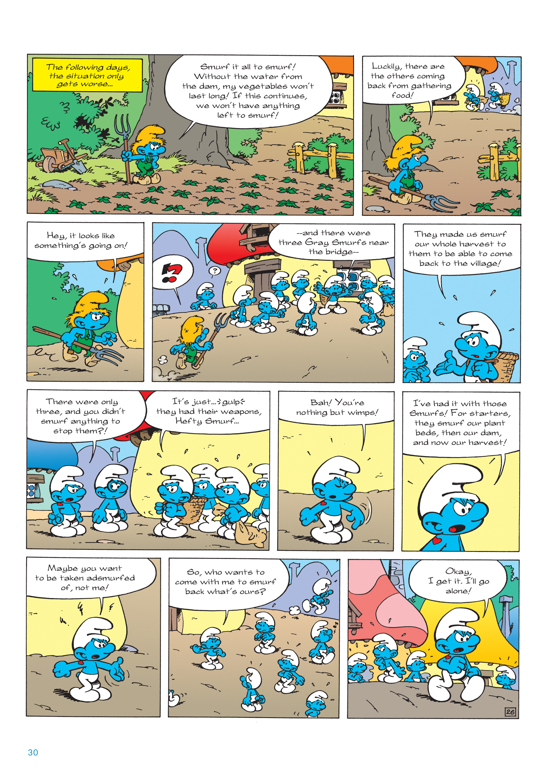Read online The Smurfs comic -  Issue #22 - 31