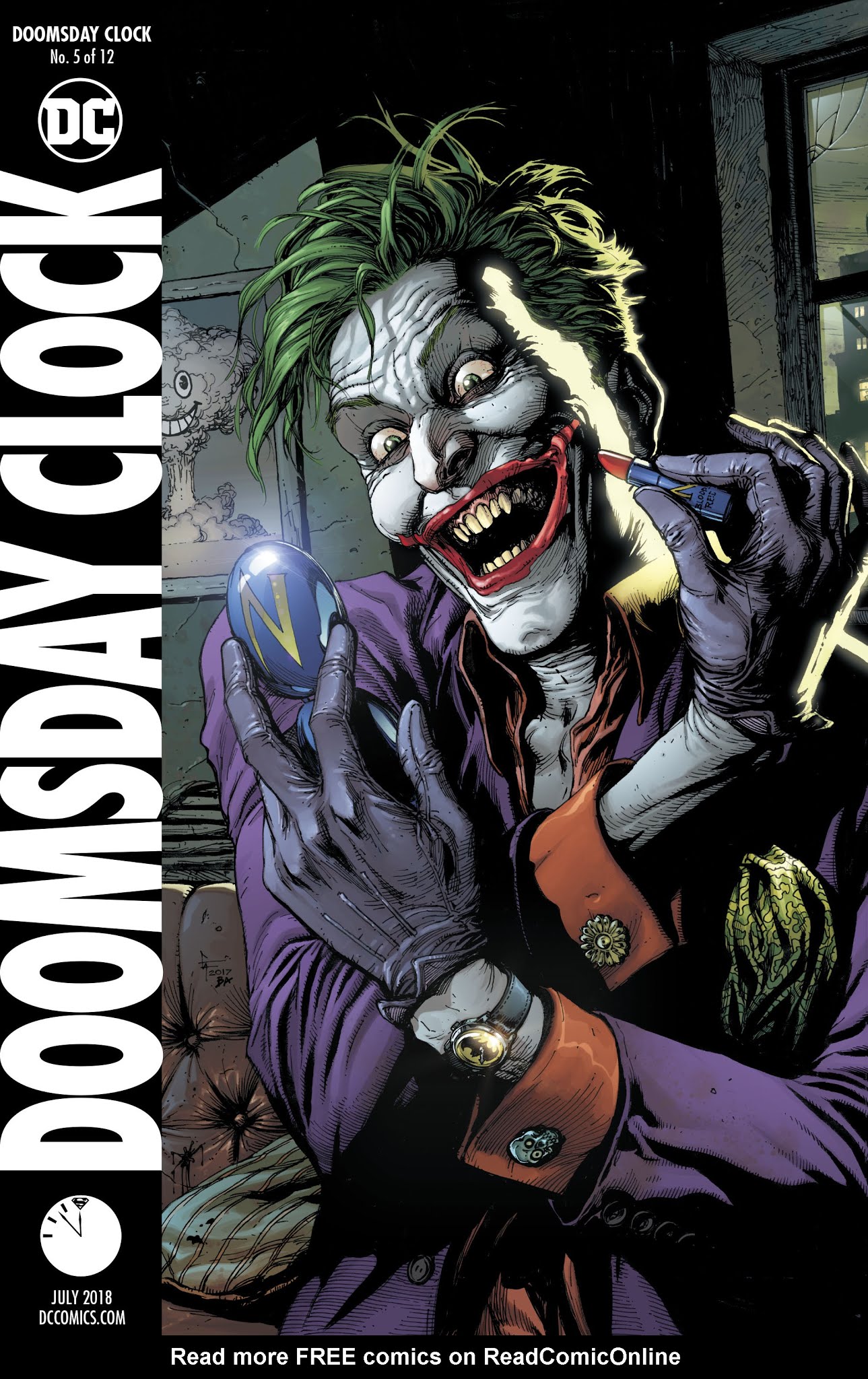 Read online Doomsday Clock comic -  Issue #5 - 3