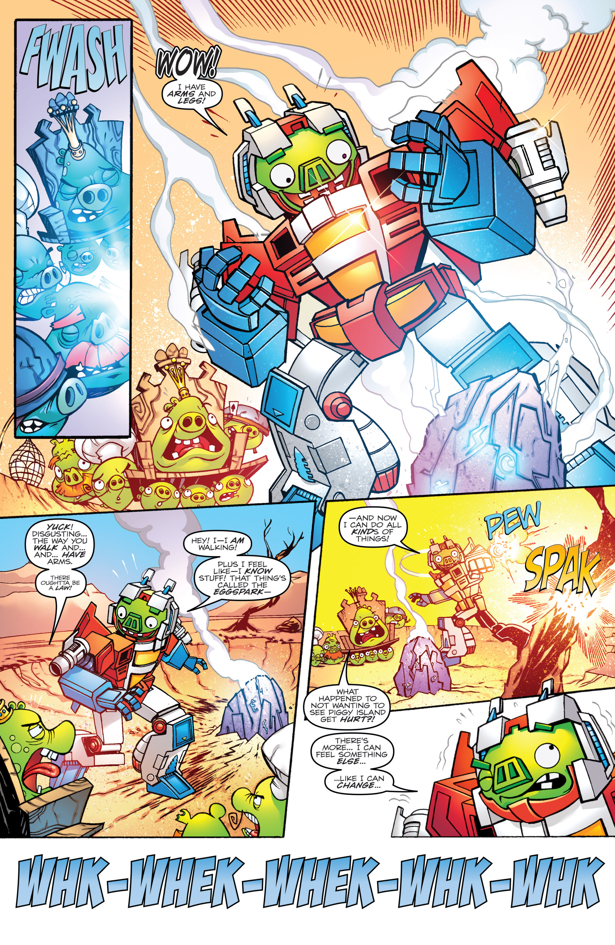 Read online Angry Birds Transformers comic -  Issue #1 - 14