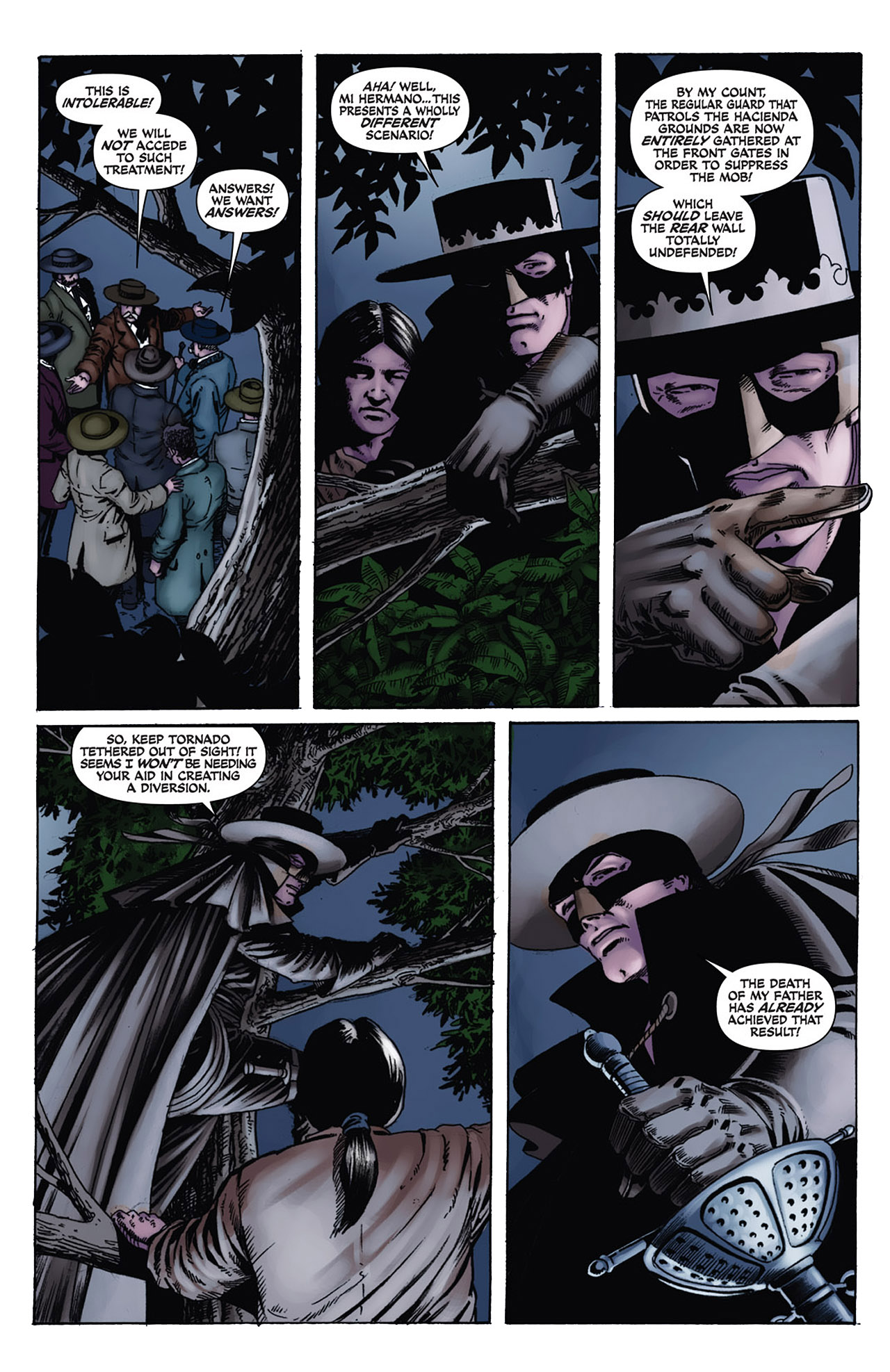 Read online Zorro Rides Again comic -  Issue #5 - 14