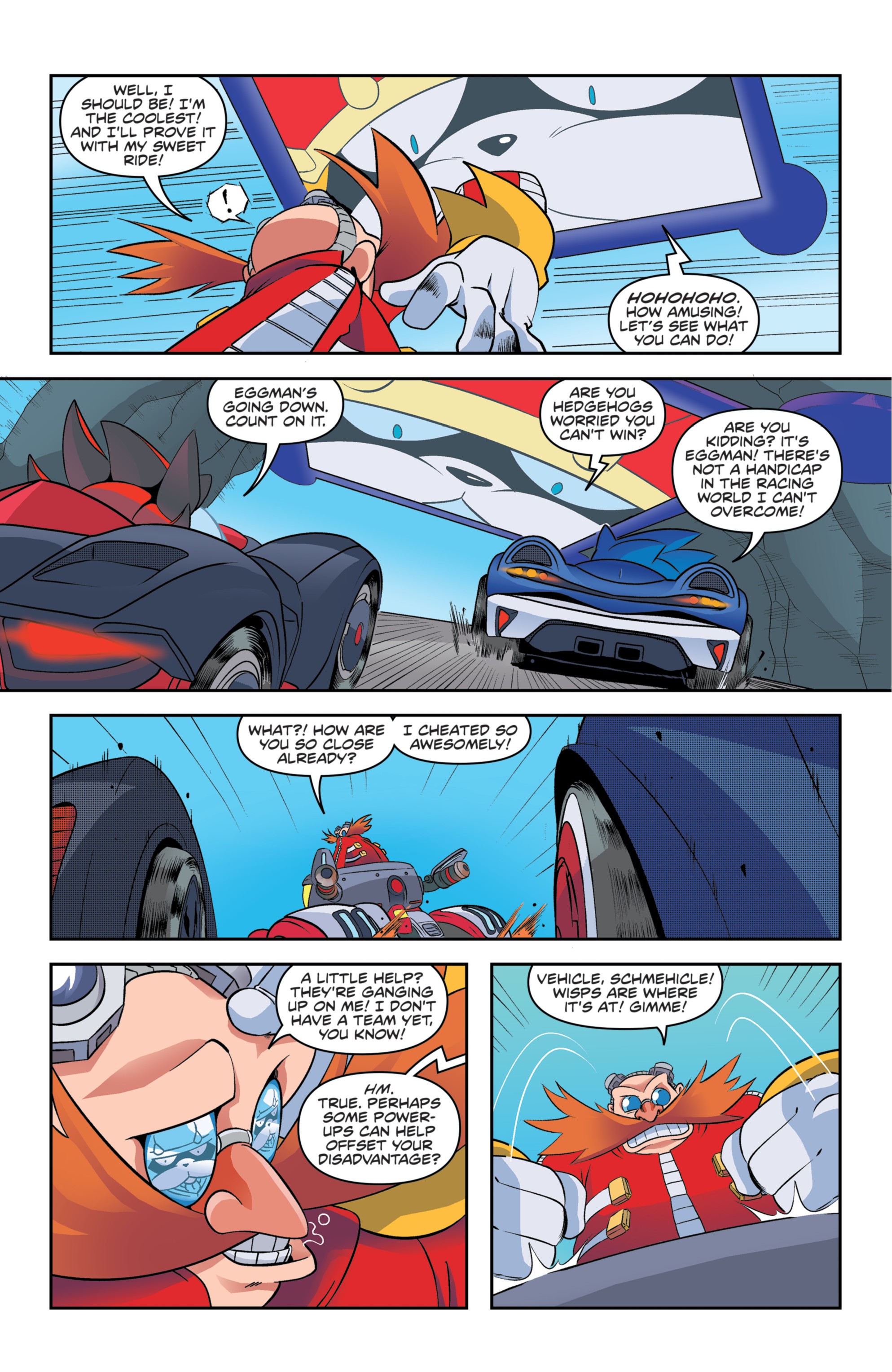 Read online Team Sonic Racing Deluxe Turbo Championship Edition comic -  Issue # Full - 8