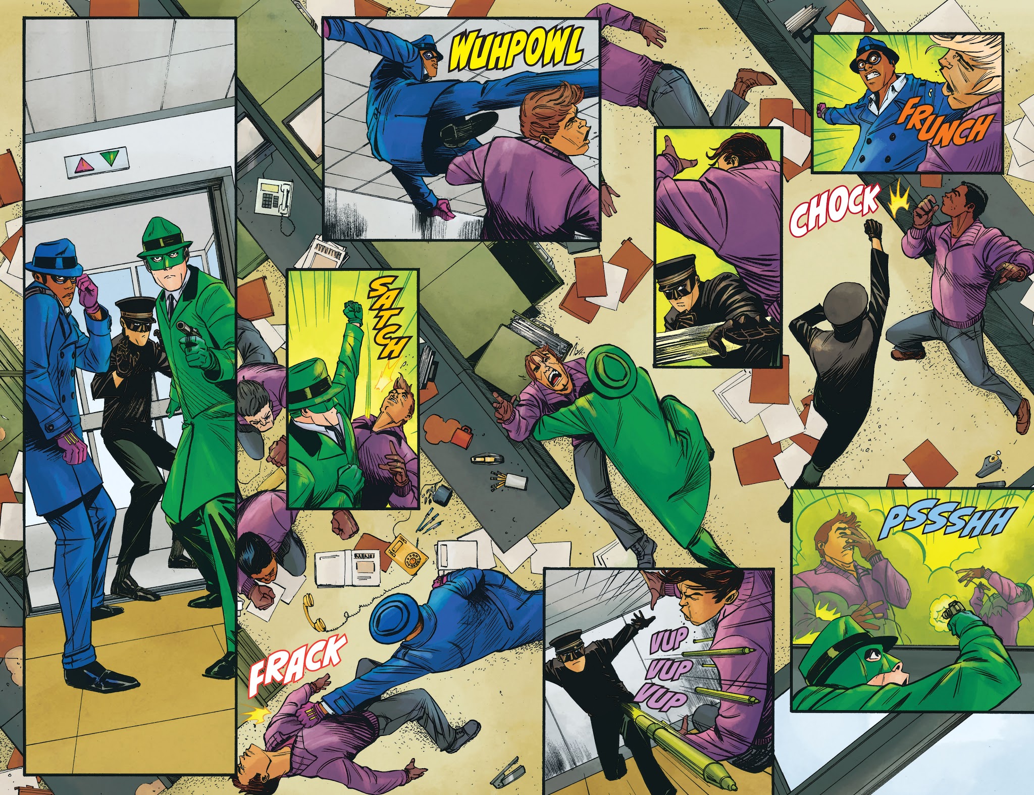 Read online The Green Hornet '66 Meets the Spirit comic -  Issue #4 - 18