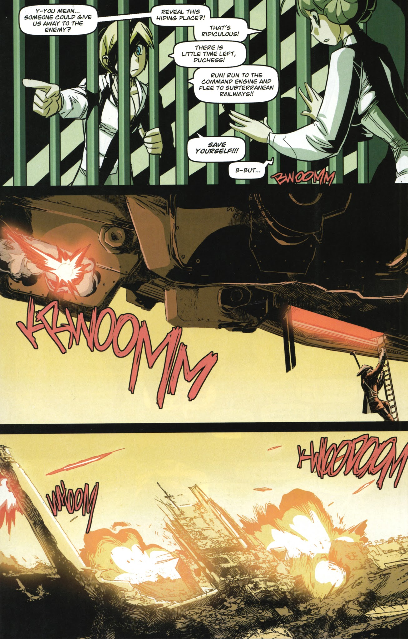 Read online Steam Wars comic -  Issue #3 - 11