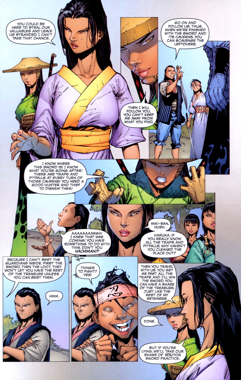 Read online Witchblade: Obakemono comic -  Issue # TPB - 34