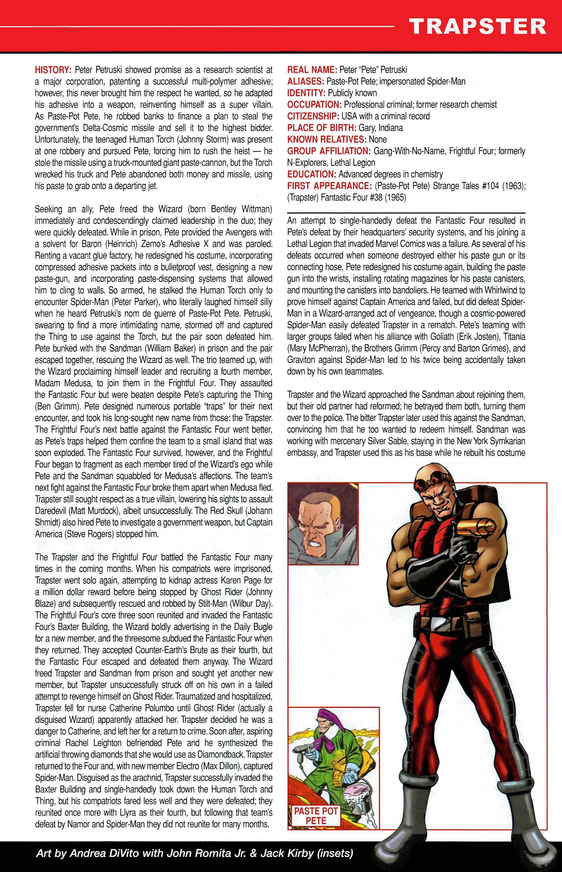 Read online Official Handbook of the Marvel Universe A to Z comic -  Issue # TPB 12 (Part 1) - 93
